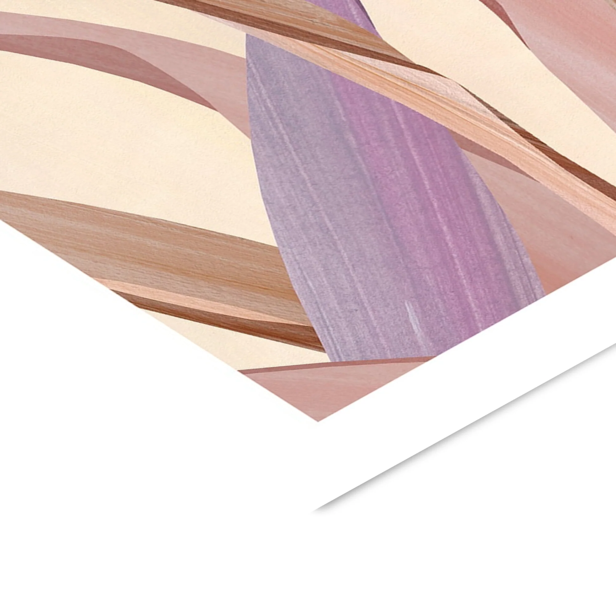 Violets Print House - Beige And Lavender Leaf - Image 3