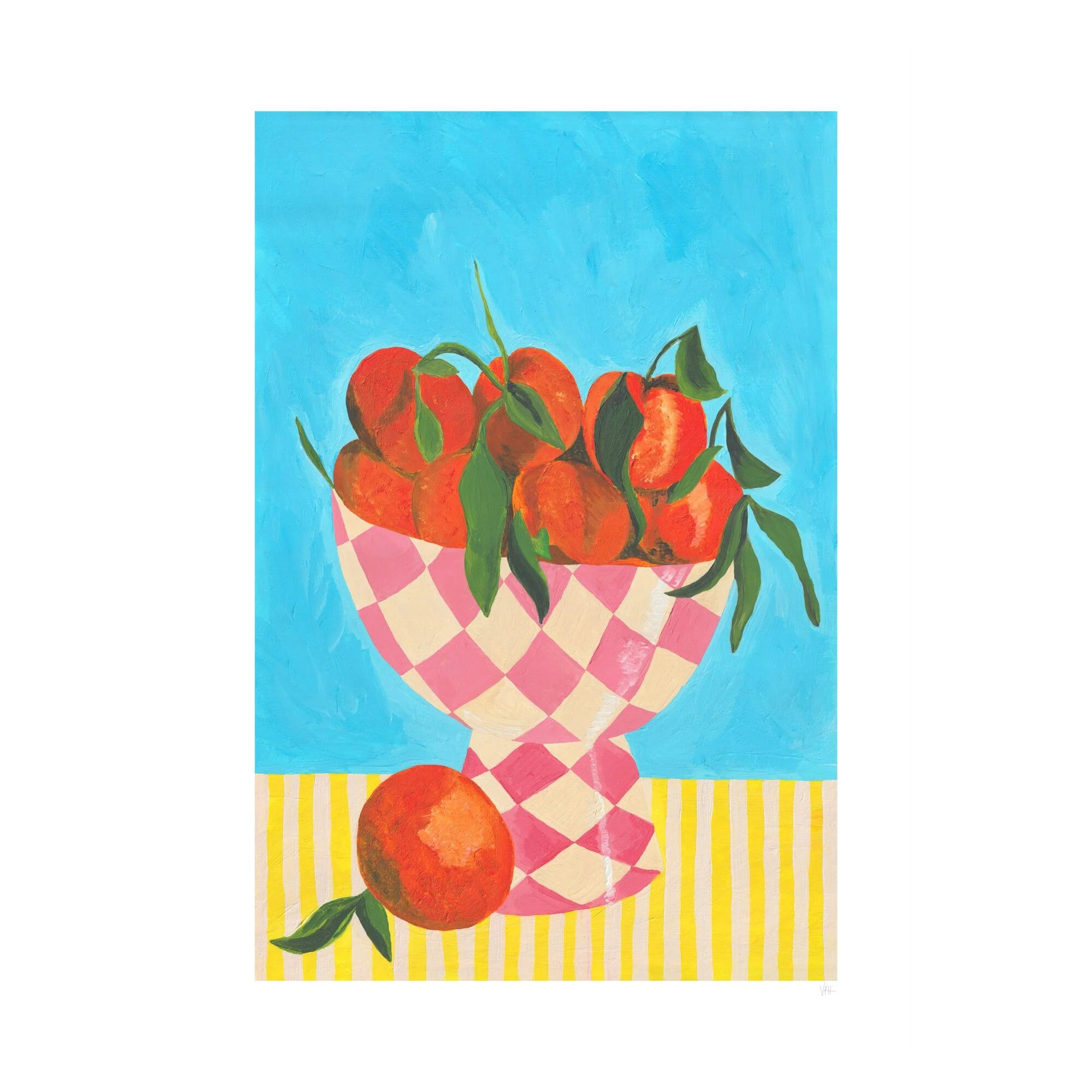 Violets Print House - Bowl Of Oranges - Image 2