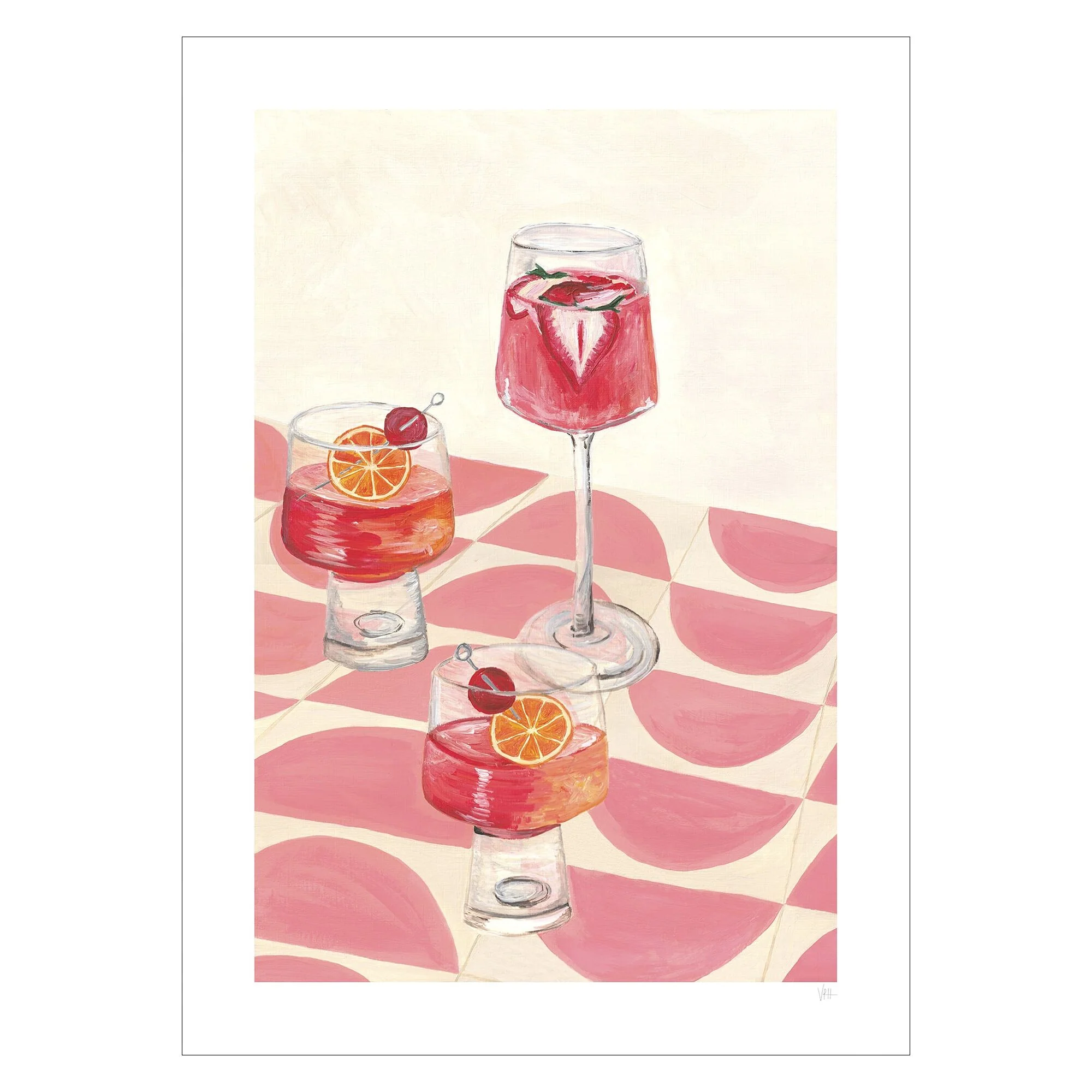 Violets Print House - Campari Cocktails - Image 2