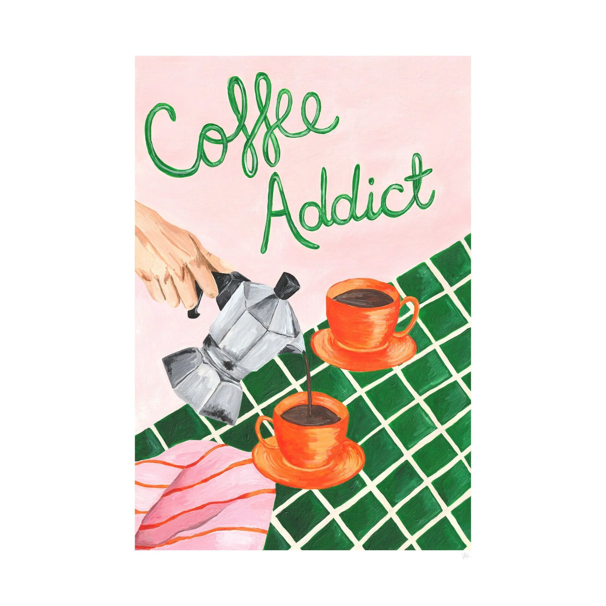 Violets Print House - Coffee Addict - Image 2