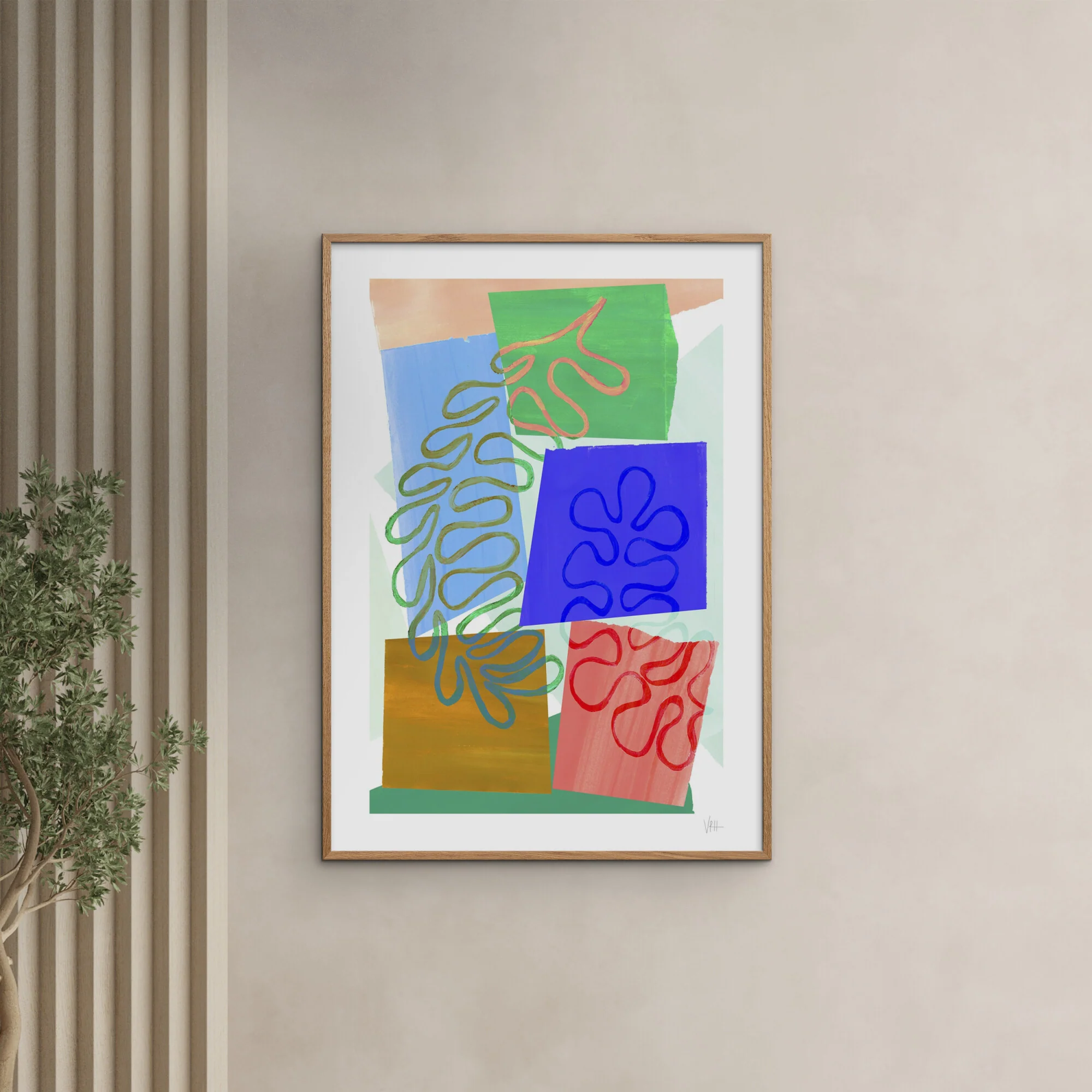Violets Print House - Colour Block 1 - Image 4