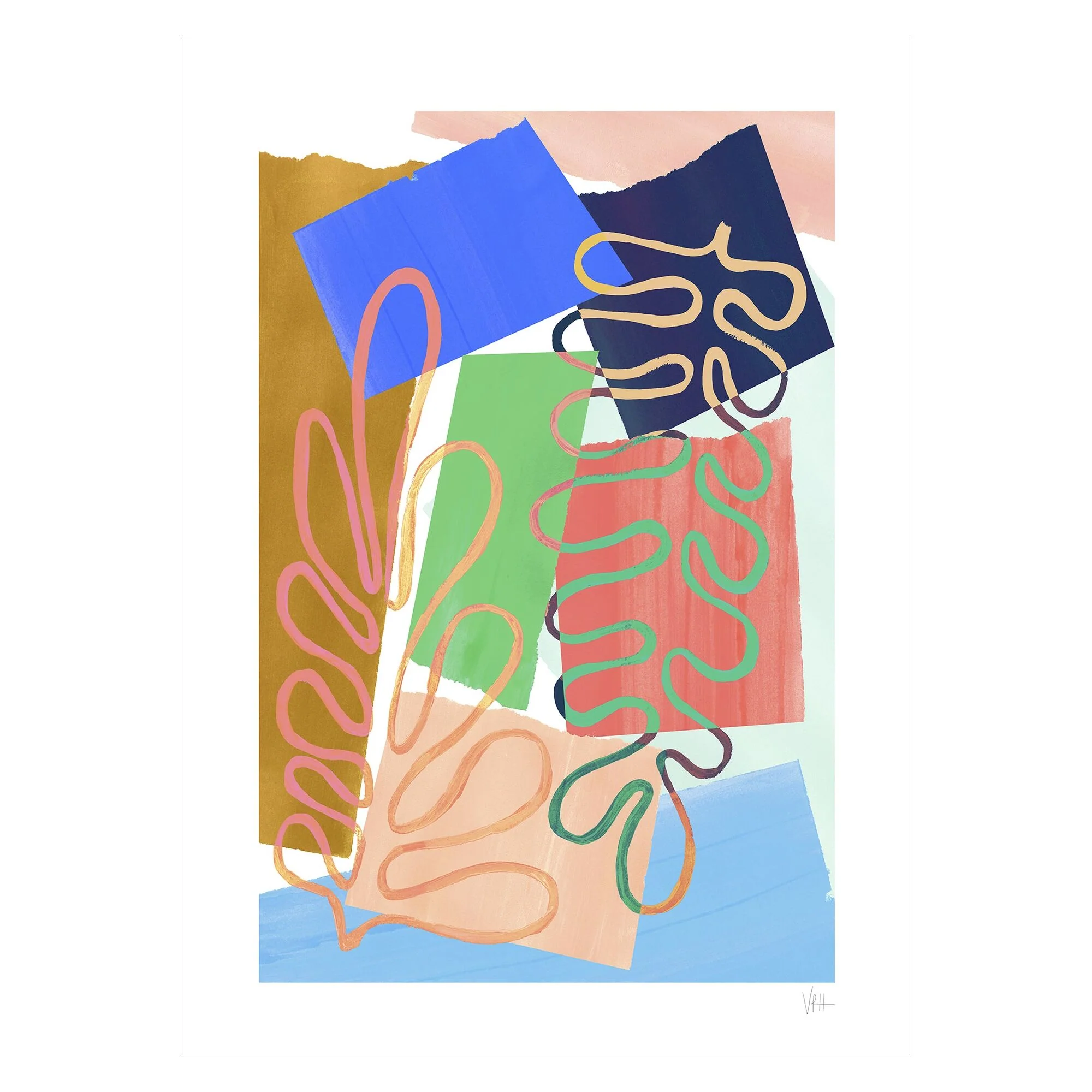 Violets Print House - Colour Block 2 - Image 2