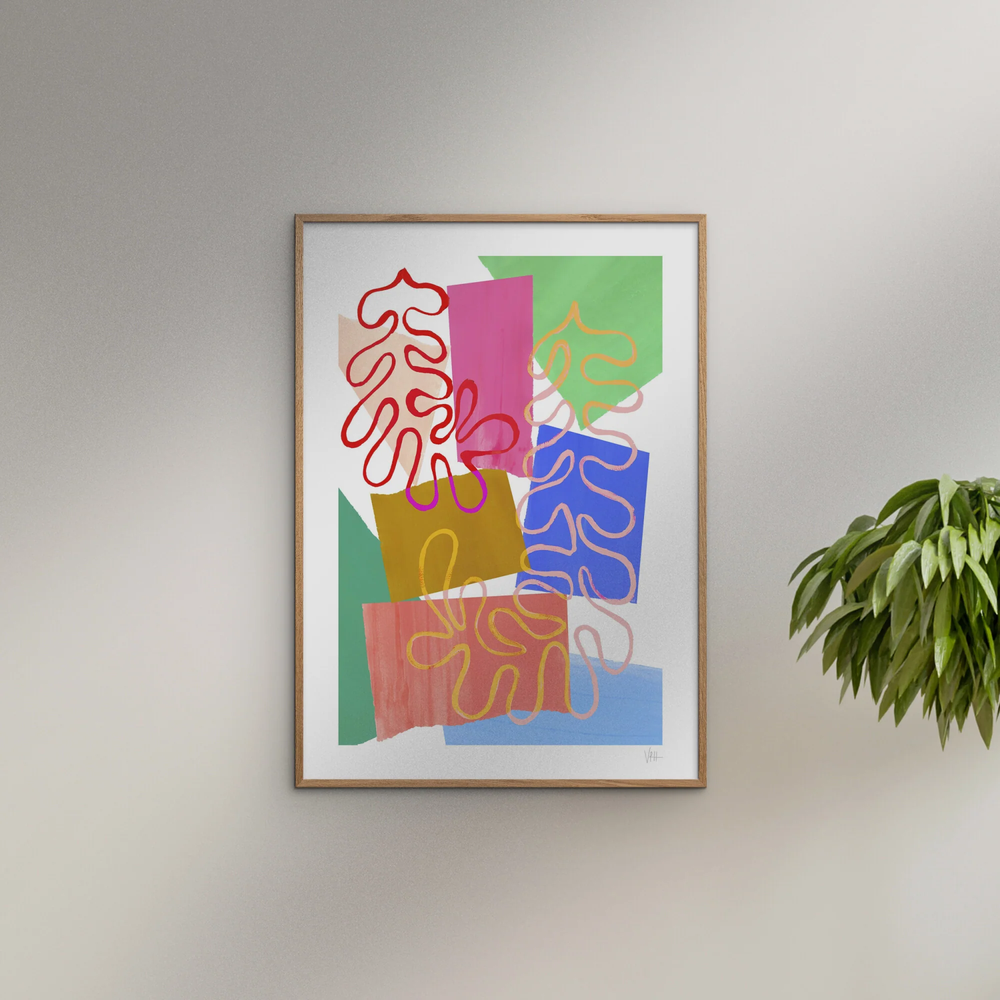 Violets Print House - Colour Block 3 - Image 4