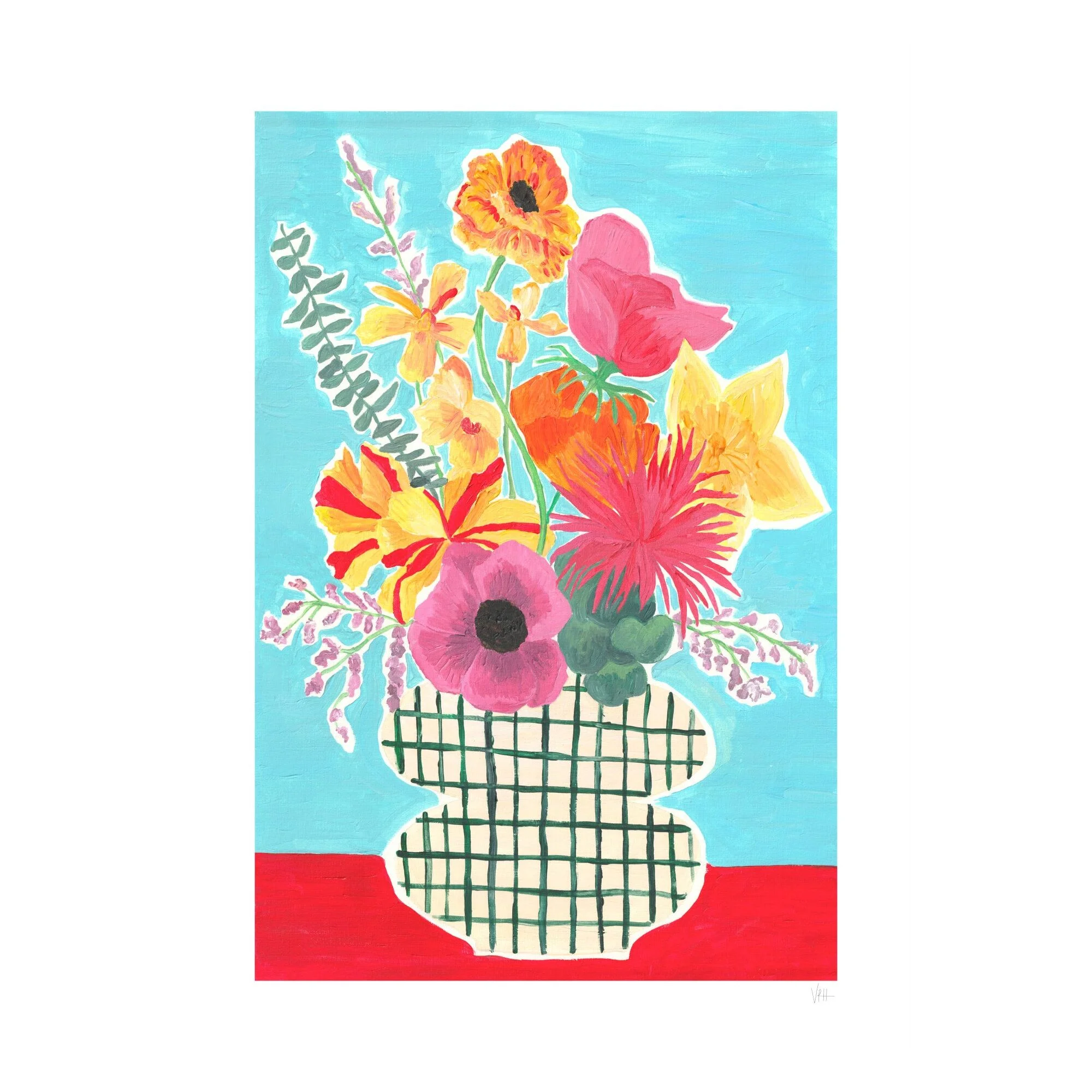 Violets Print House - Colourful Flowers - Image 2