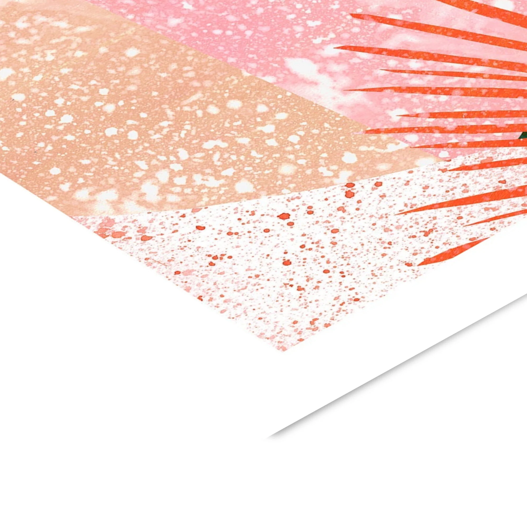 Violets Print House - Colourful Terrazzo Leaf 1 Of 3 - Image 3