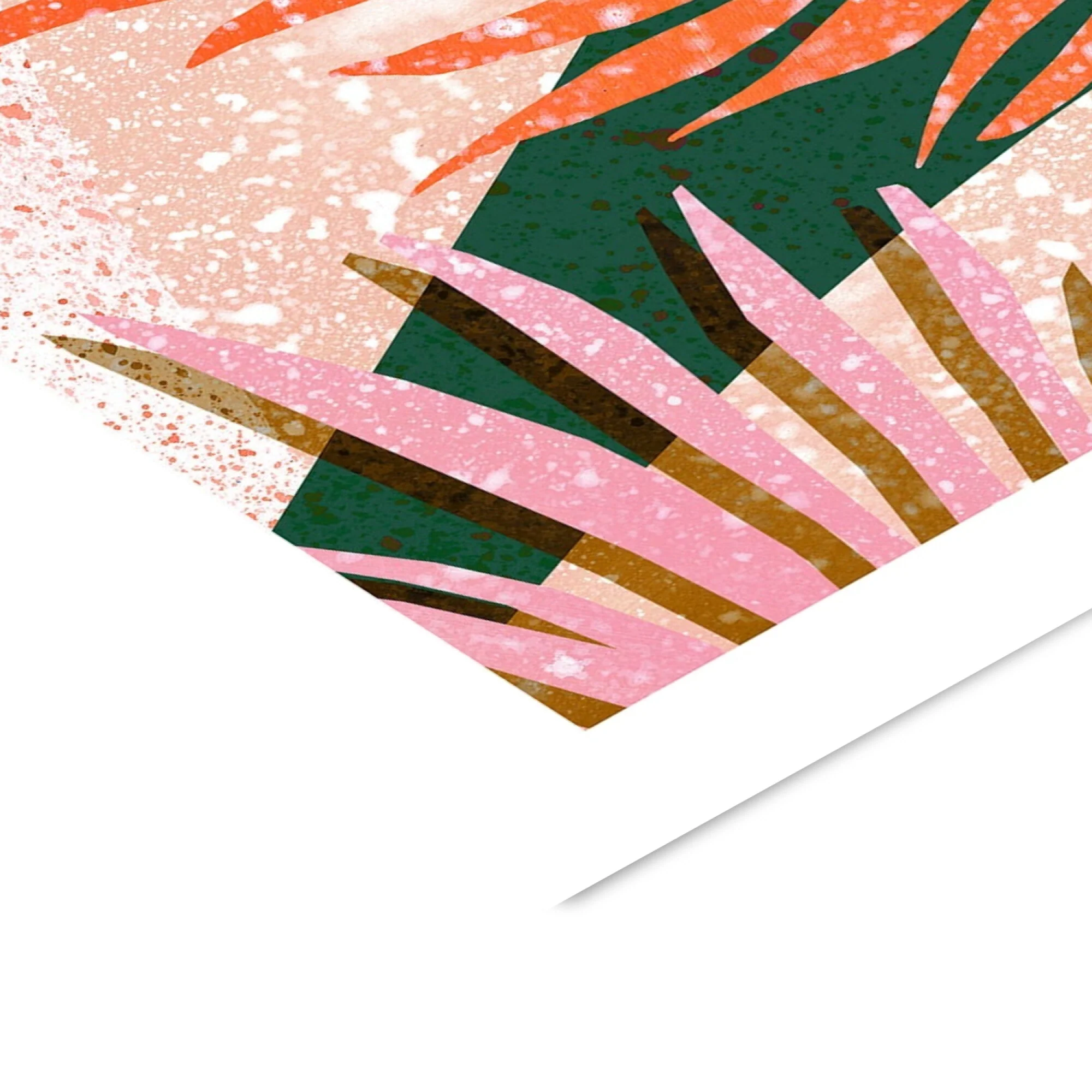Violets Print House - Colourful Terrazzo Leaf 2 Of 3 - Image 3