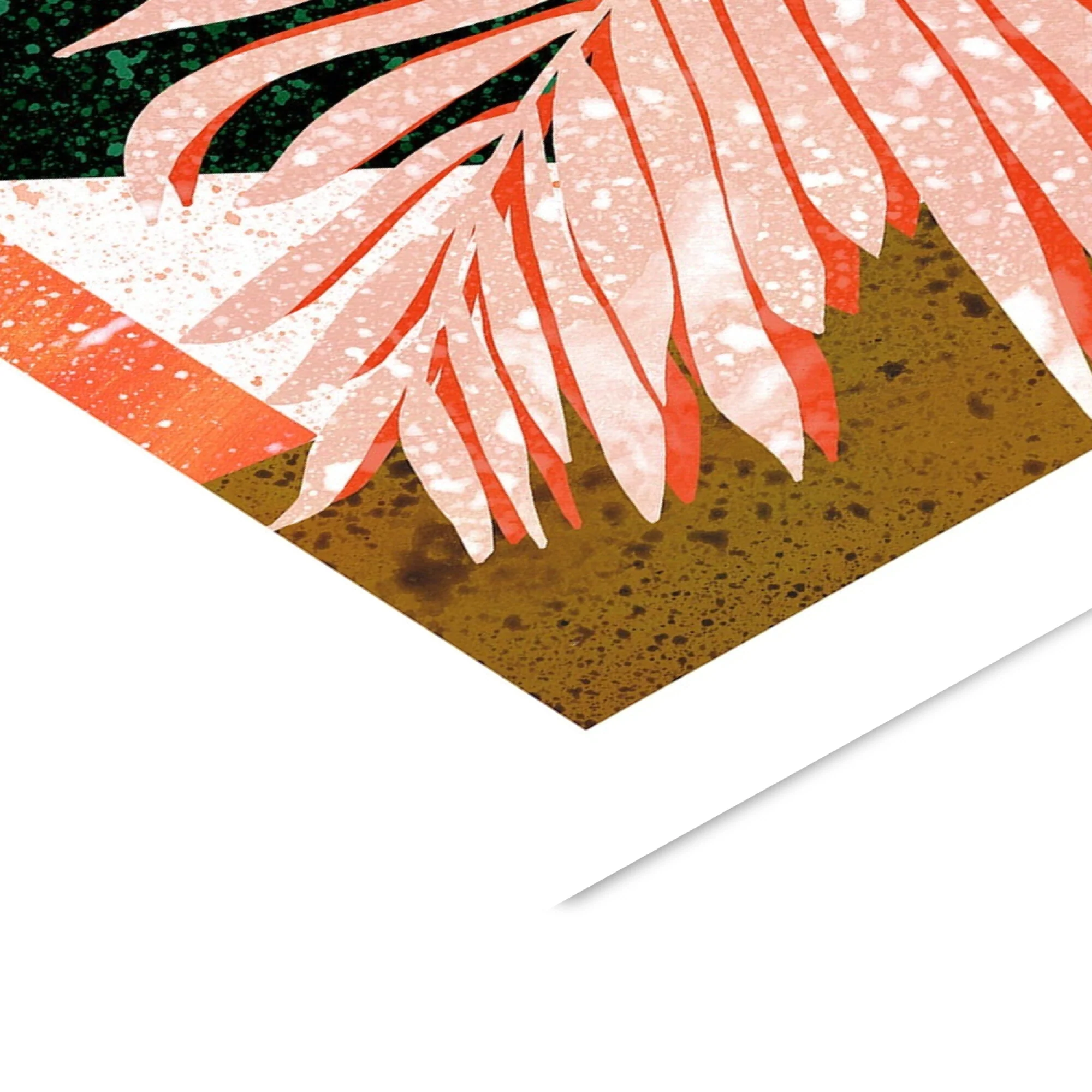 Violets Print House - Colourful Terrazzo Leaf 3 Of 3 - Image 3