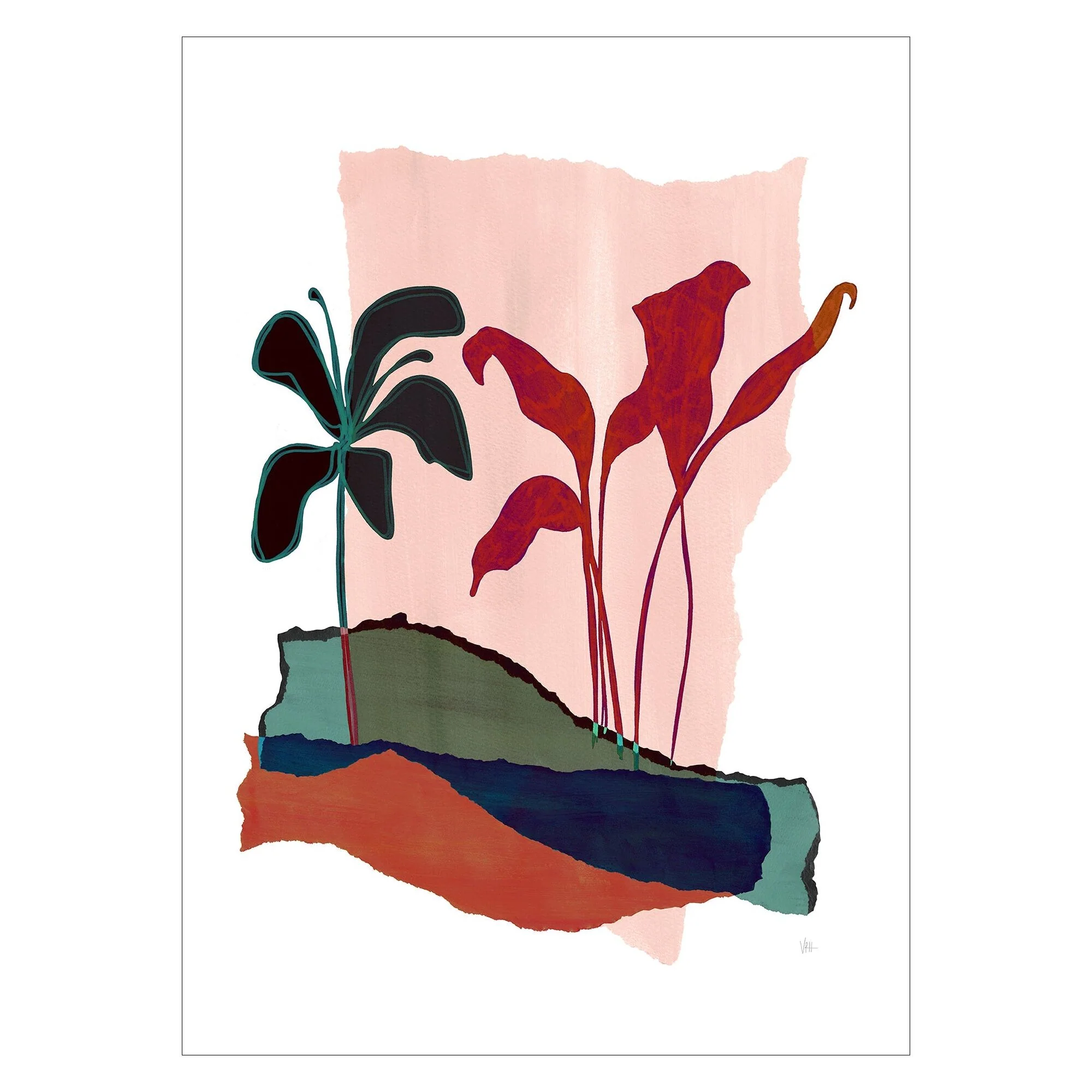 Violets Print House - Dark Lily - Image 2