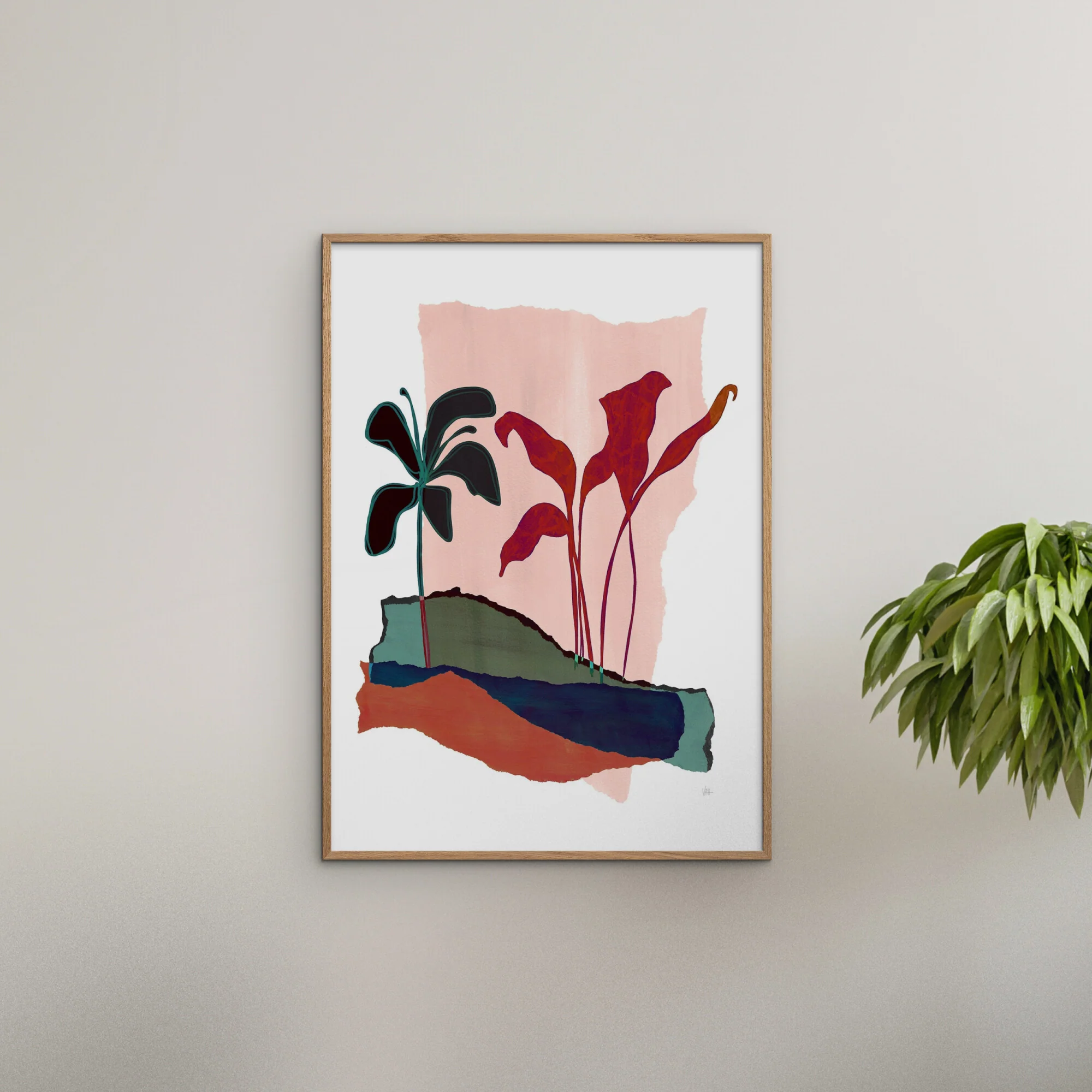 Violets Print House - Dark Lily - Image 4