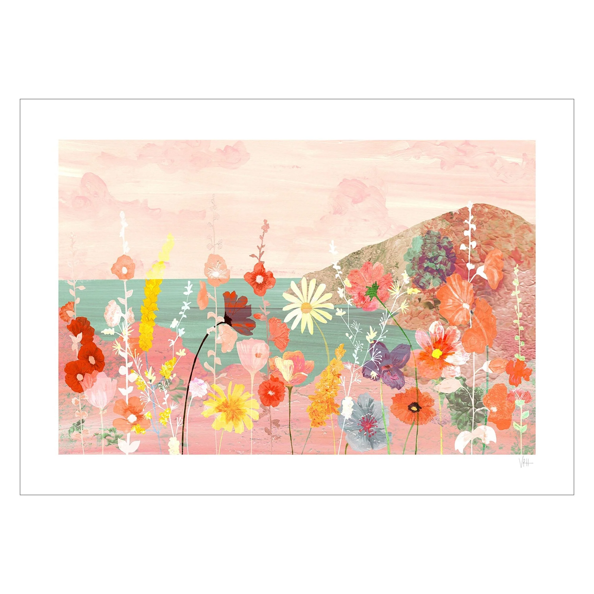 Violets Print House - Flowerscape - Image 2