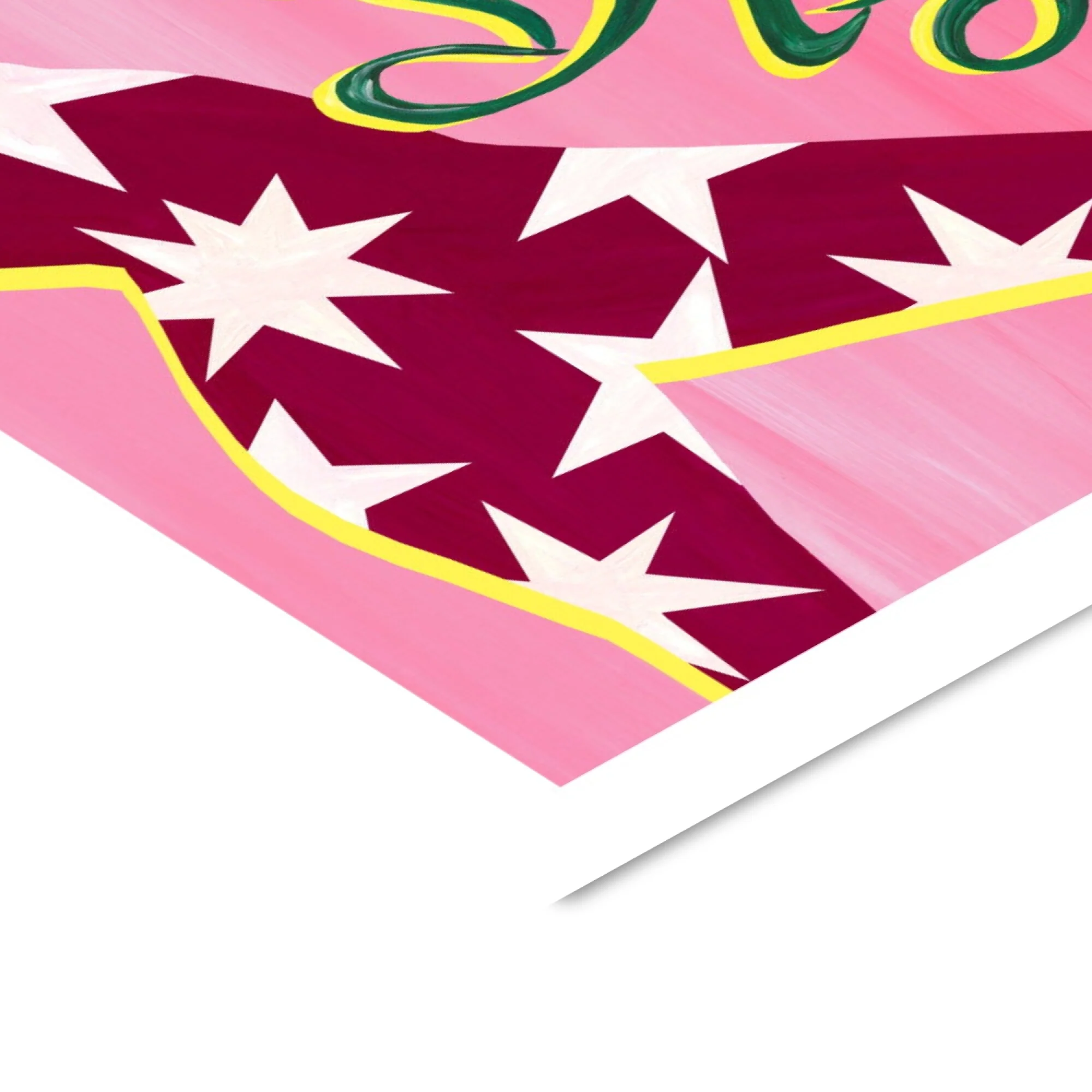Violets Print House - Kitchen Disco Pink Music Print - Image 3