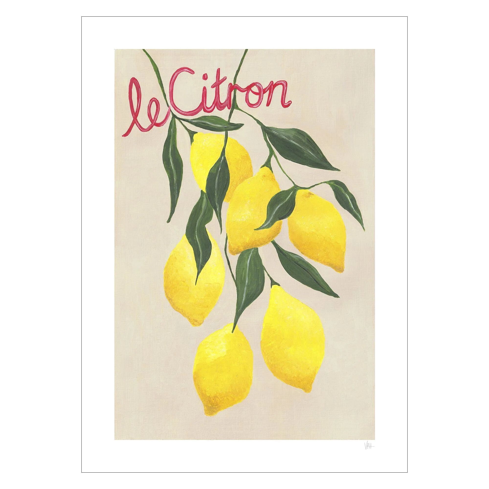 Violets Print House - Le Citron - Image 2