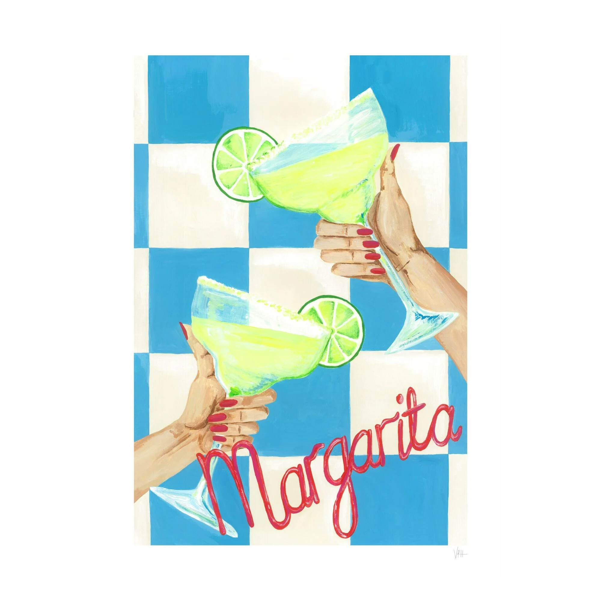 Violets Print House - Margarita Art Print - Image 2