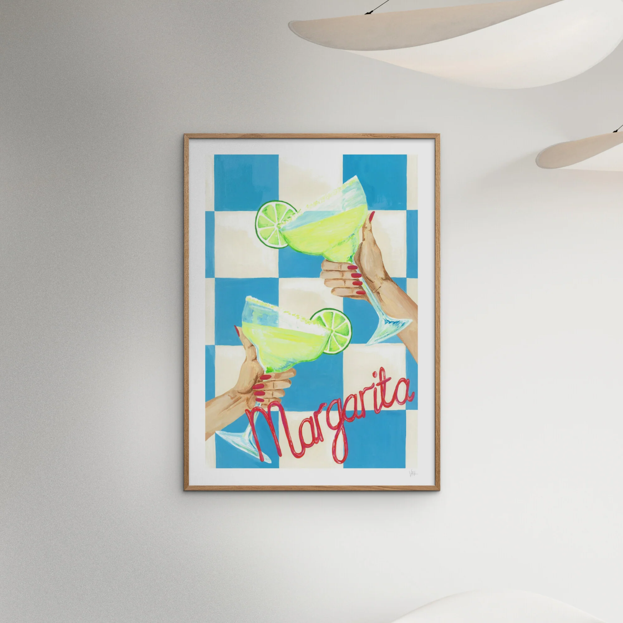 Violets Print House - Margarita Art Print - Image 4