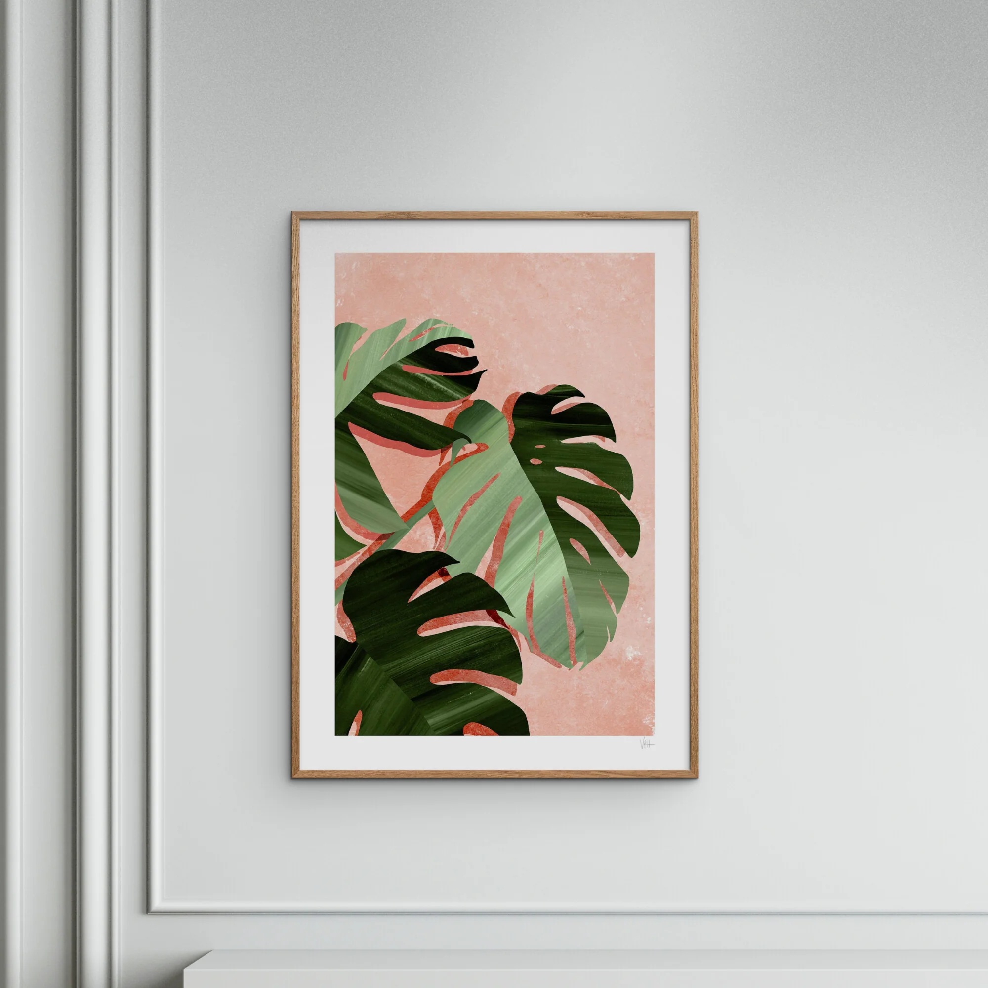 Violets Print House - Monstera Leaves - Image 4