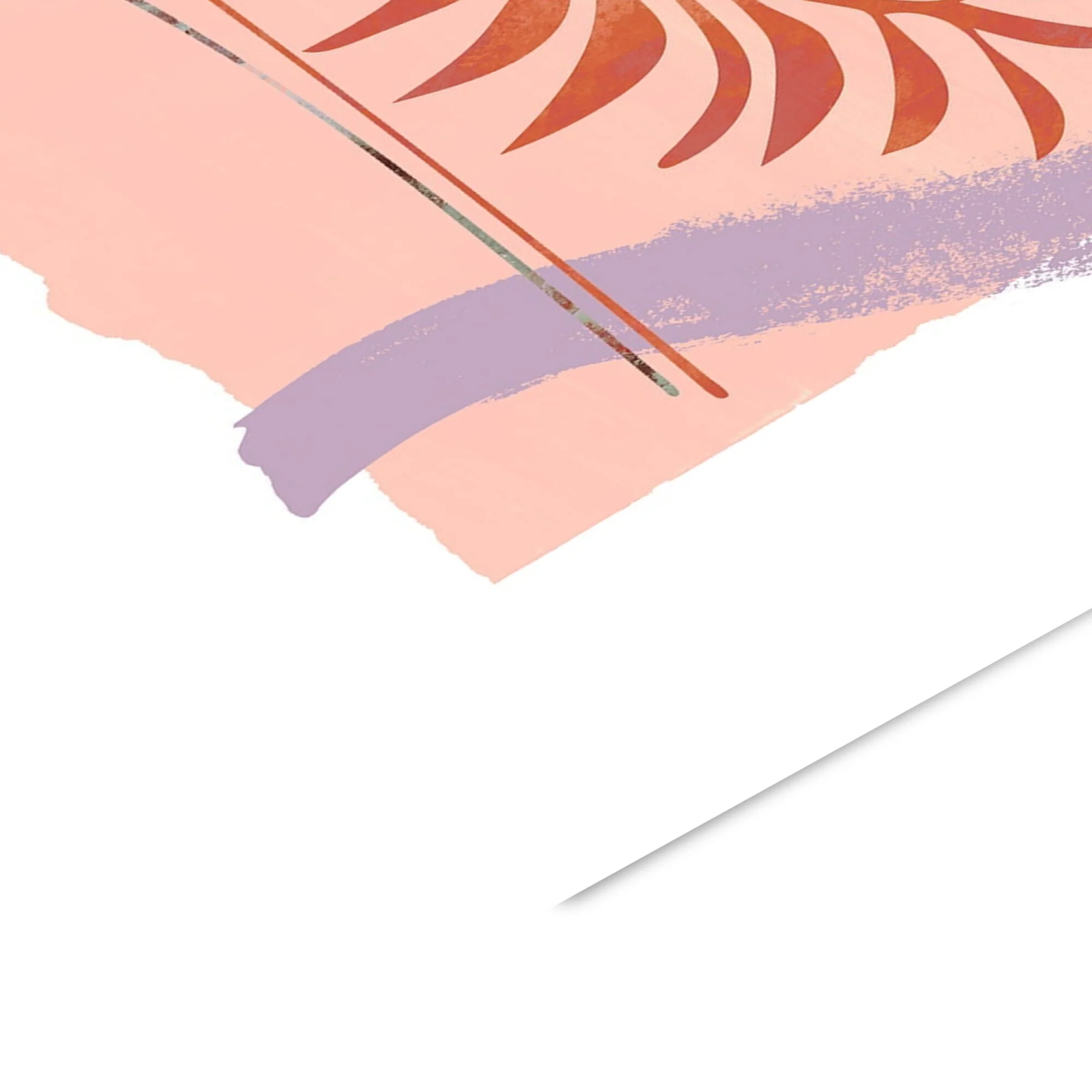 Violets Print House - Palm Leaf Trio - Image 3