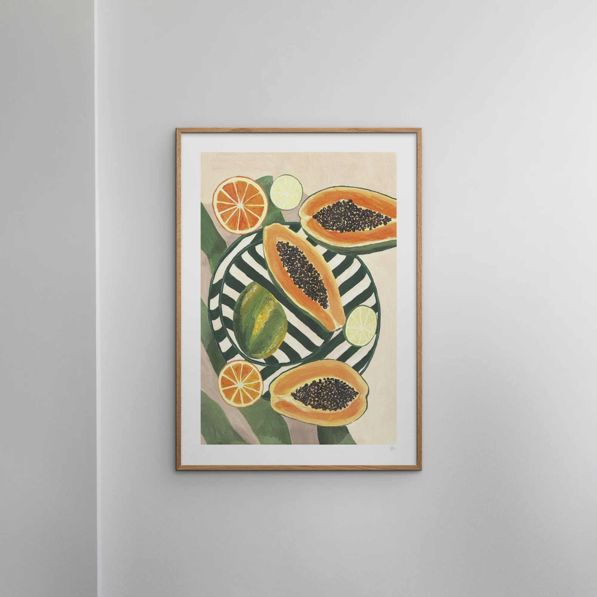 Violets Print House - Papaya And Limes - Image 4