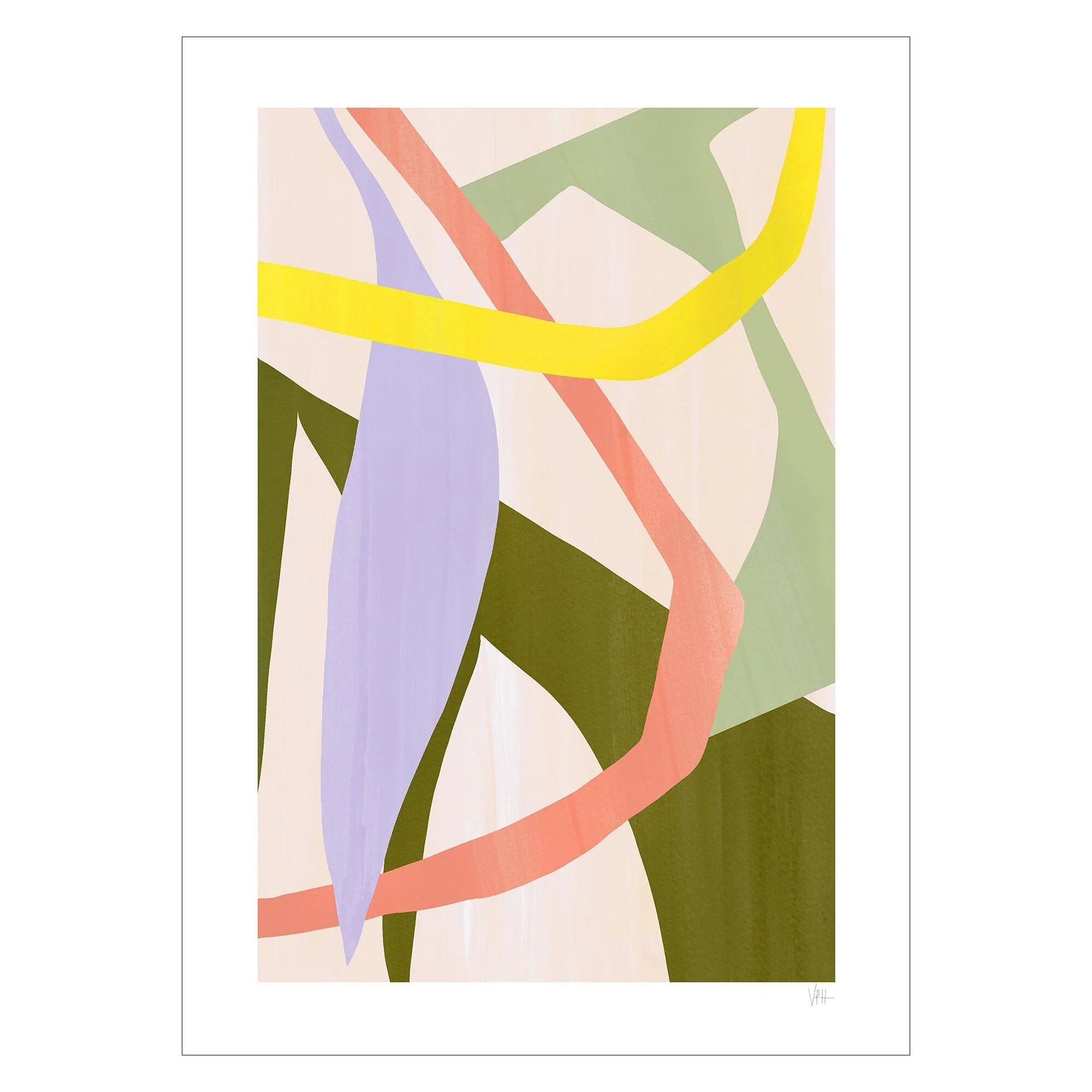 Violets Print House - Pastel Cut Out 3 Of 3 - Image 2