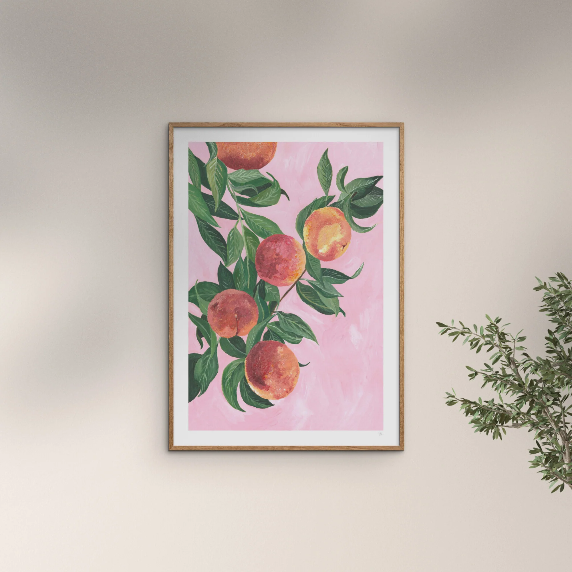 Violets Print House - Peaches - Image 4