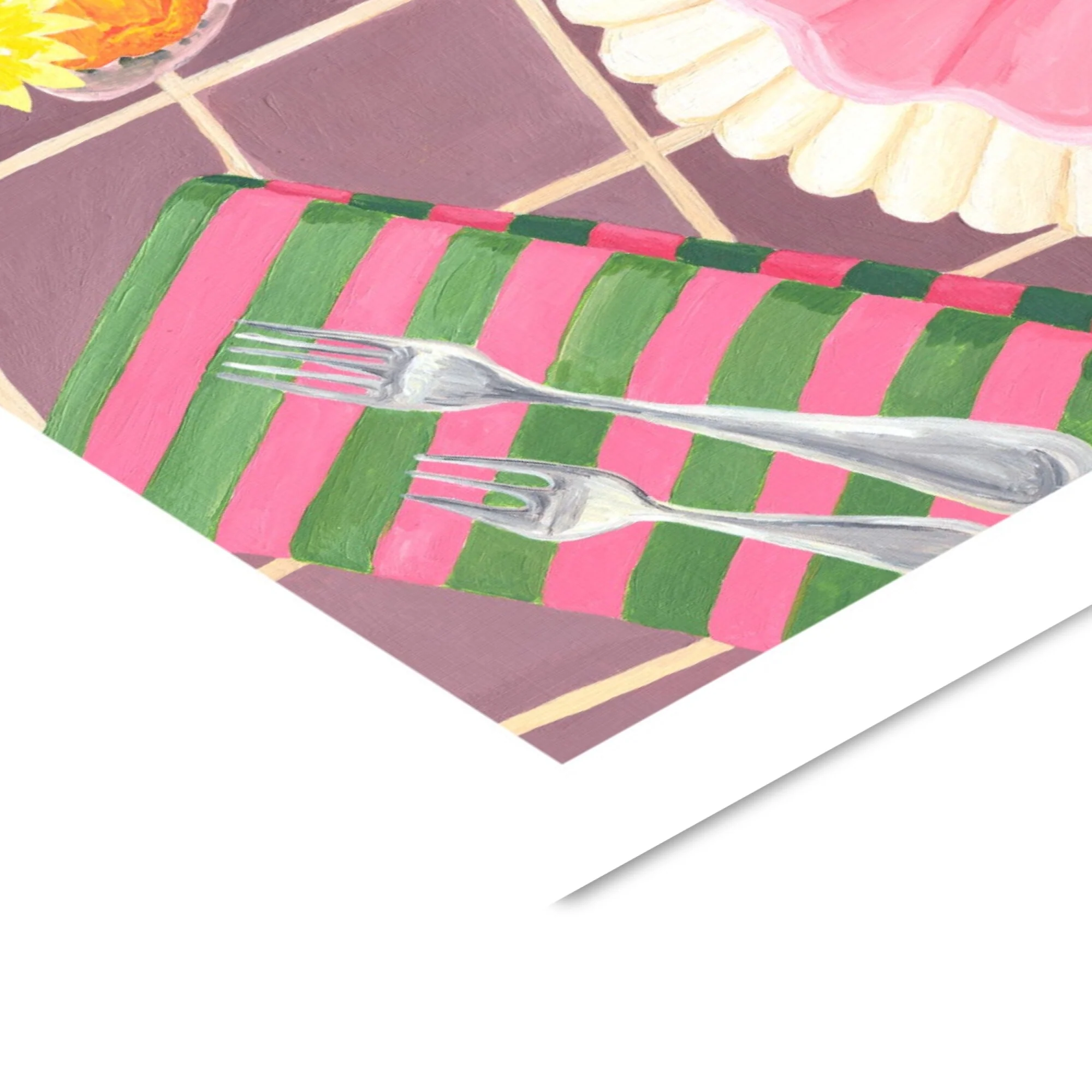 Violets Print House - Pink Picnic - Image 3