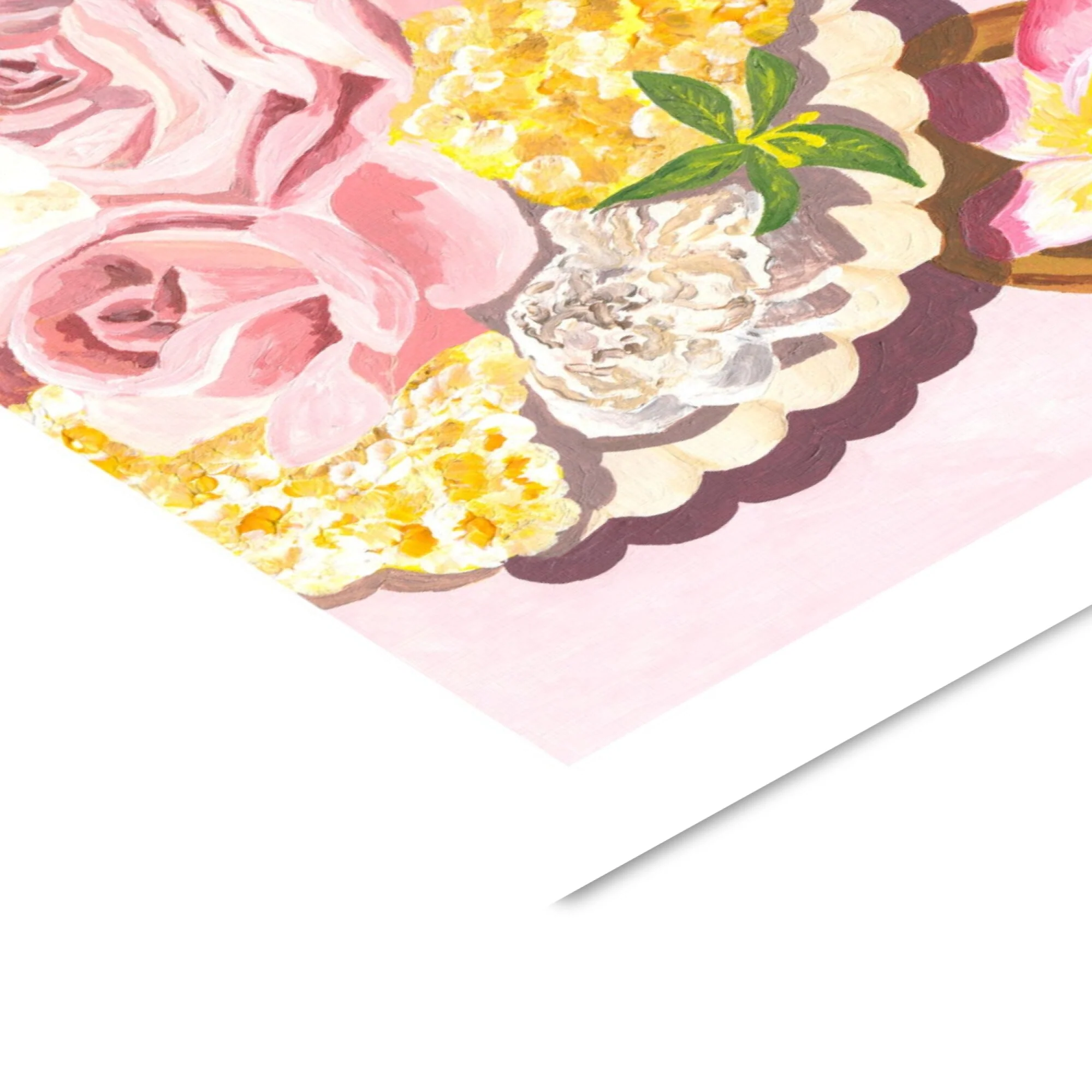 Violets Print House - Plate Of Flowers - Image 3