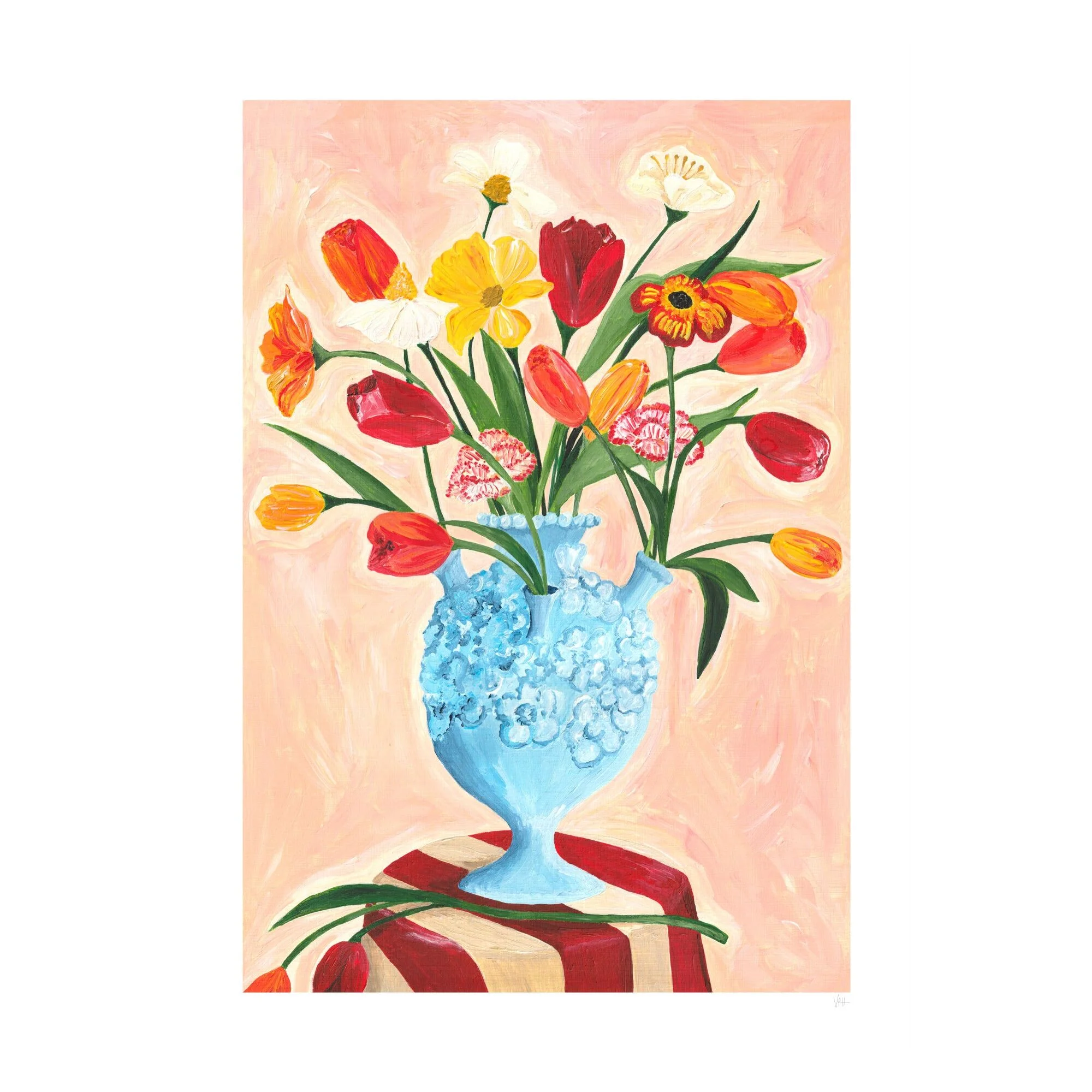 Violets Print House - Poppies And Tulips - Image 2