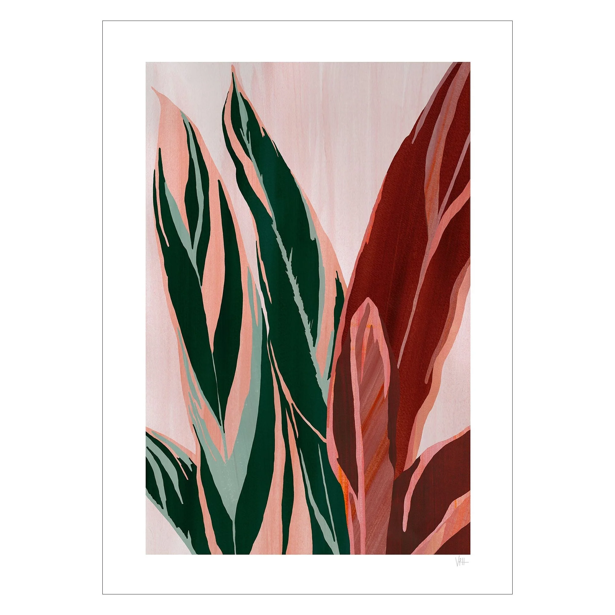 Violets Print House - Prayer Leaves - Image 2