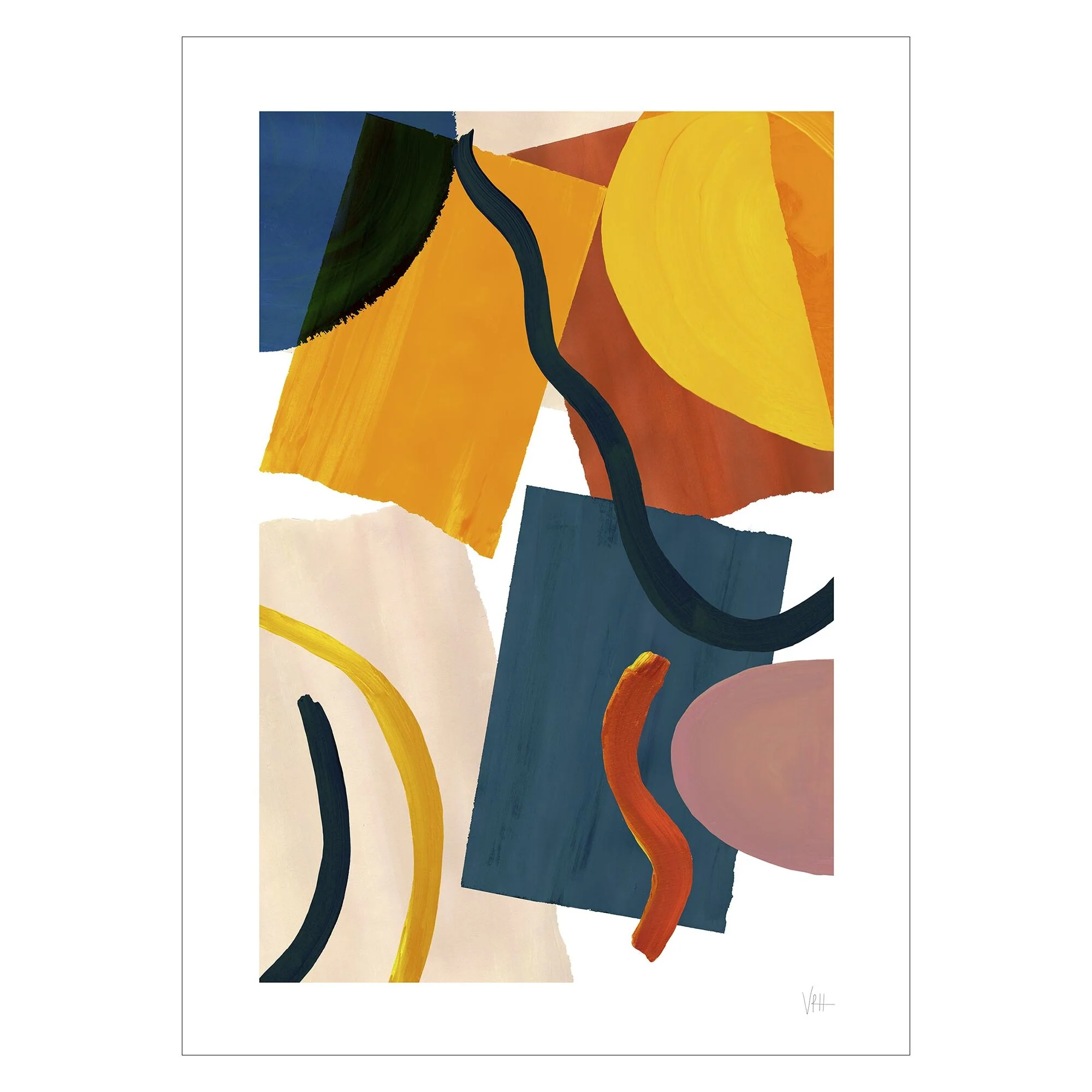 Violets Print House - Retro Geo 1 - Image 2
