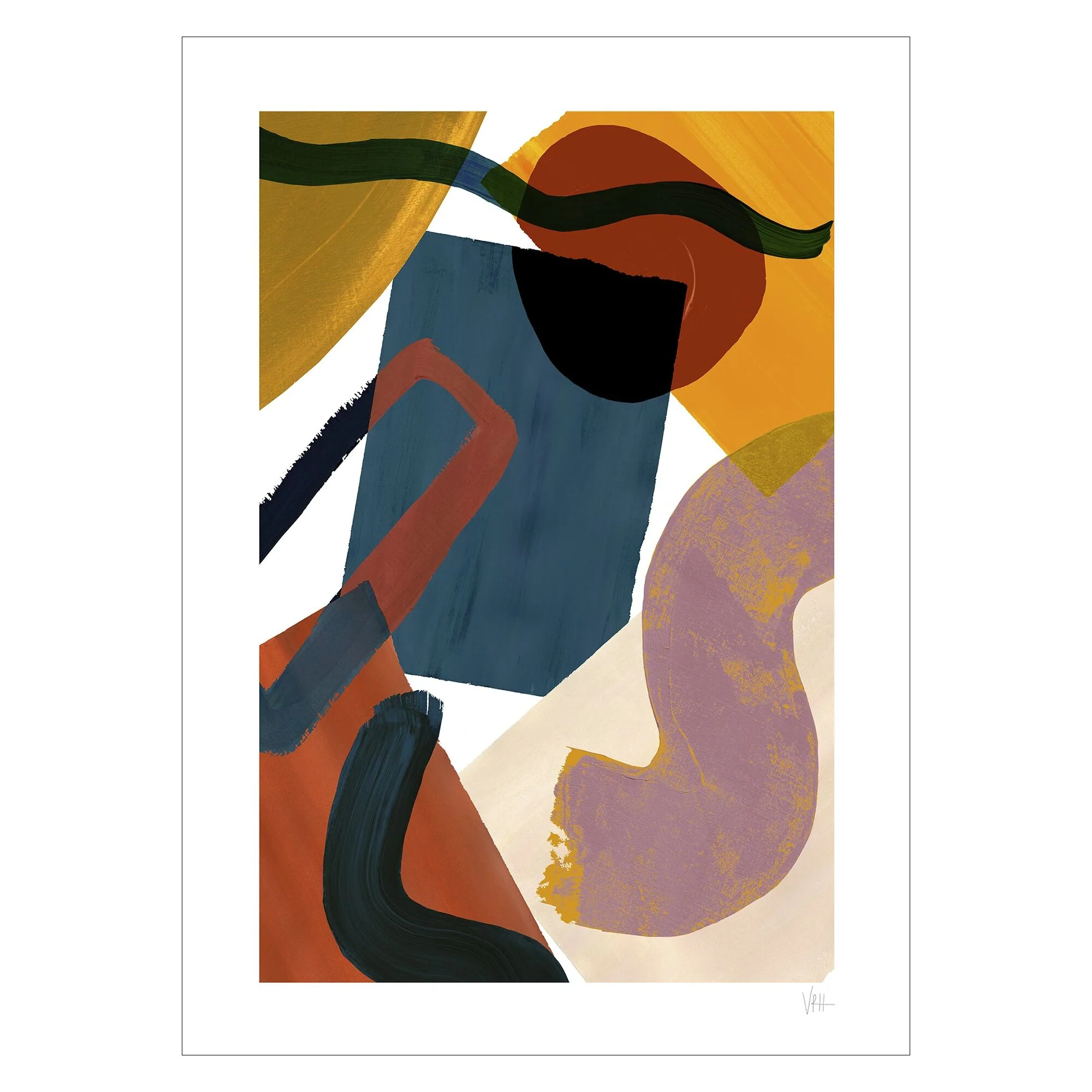 Violets Print House - Retro Geo 3 - Image 2