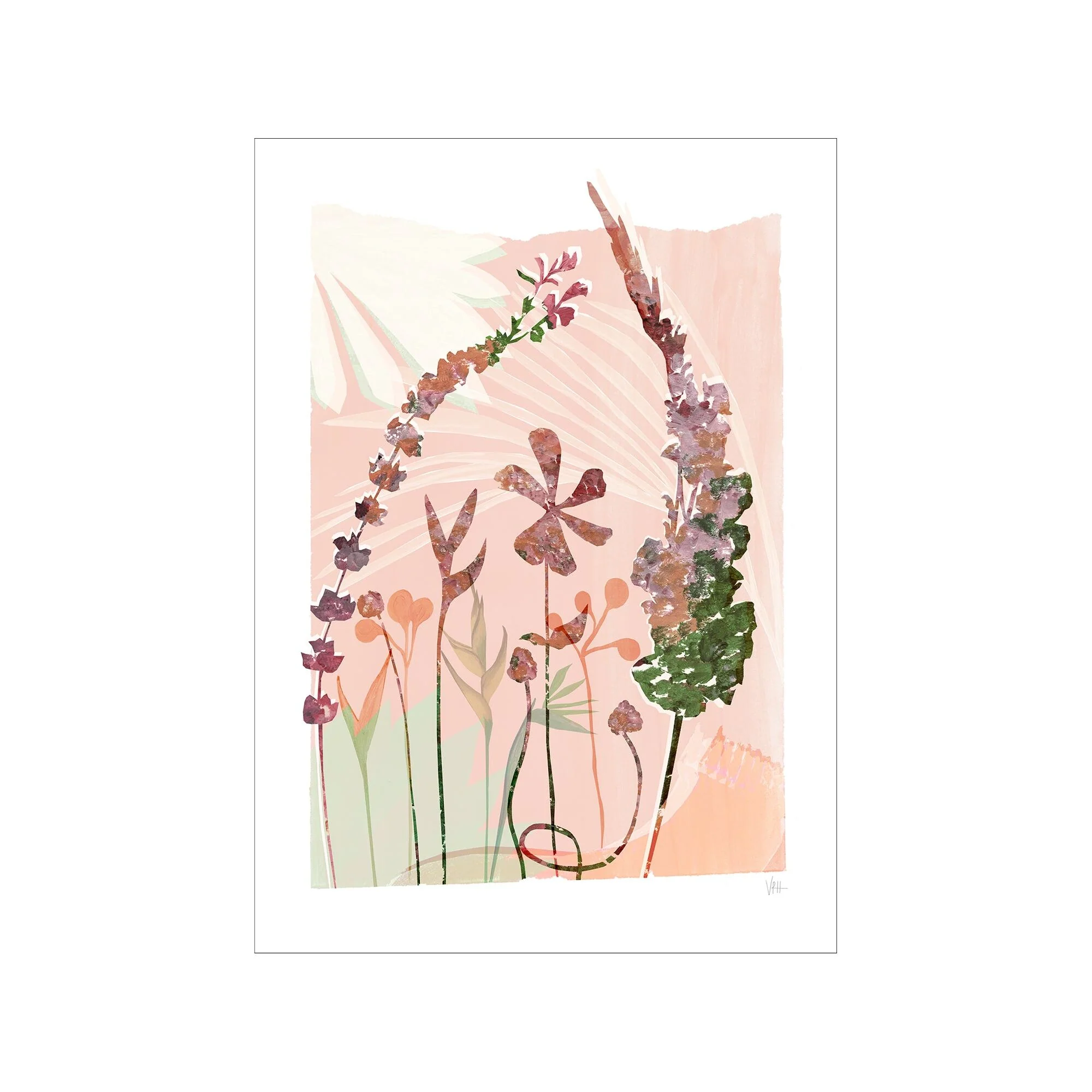 Violets Print House - Serene Botanical 2 - Image 2