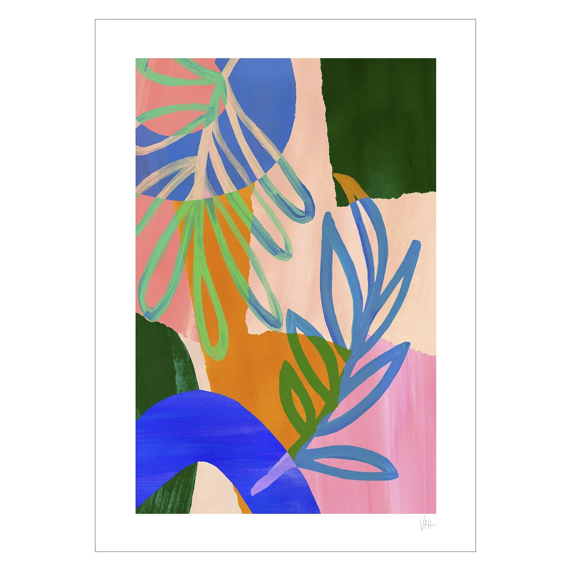 Violets Print House - Spring Bloom 1 - Image 2