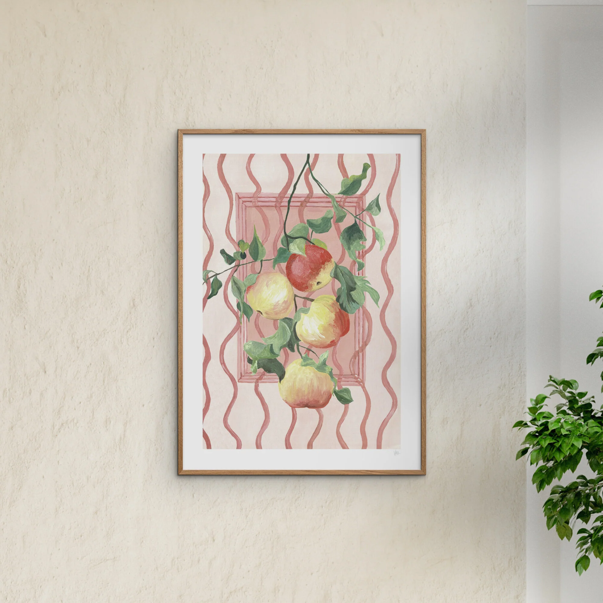 Violets Print House - Striped Apples - Image 4