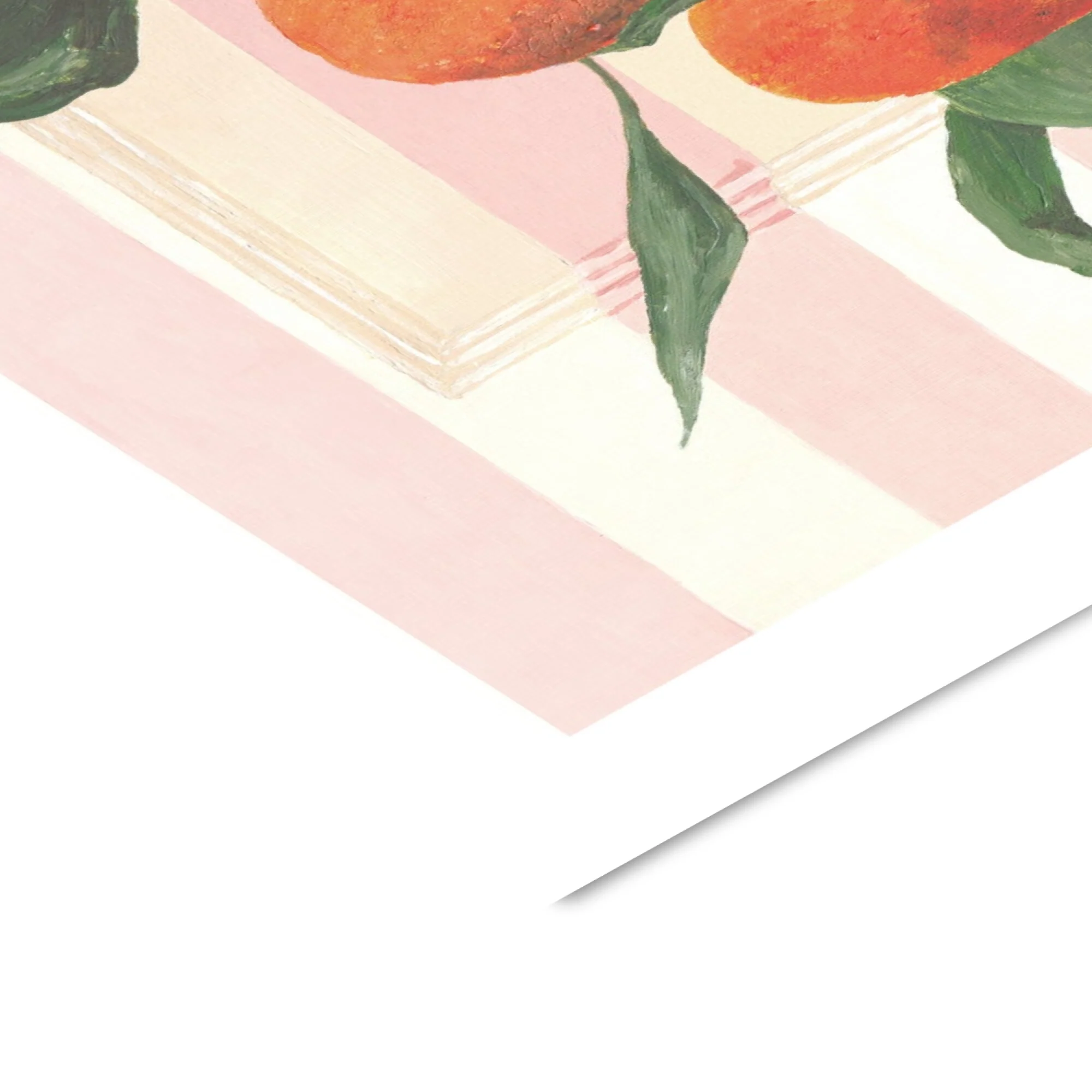 Violets Print House - Striped Oranges - Image 3