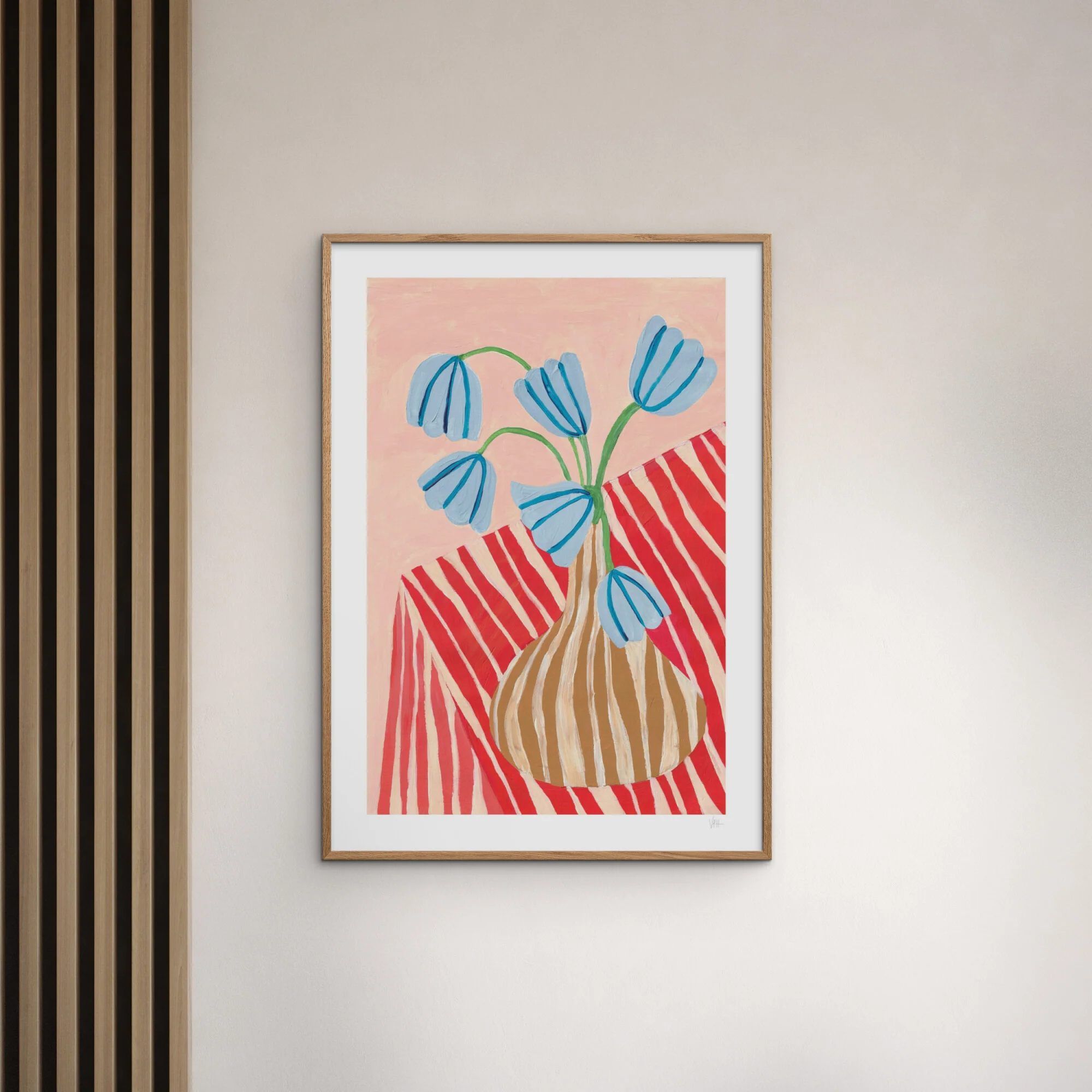 Violets Print House - Striped Tulips - Image 4