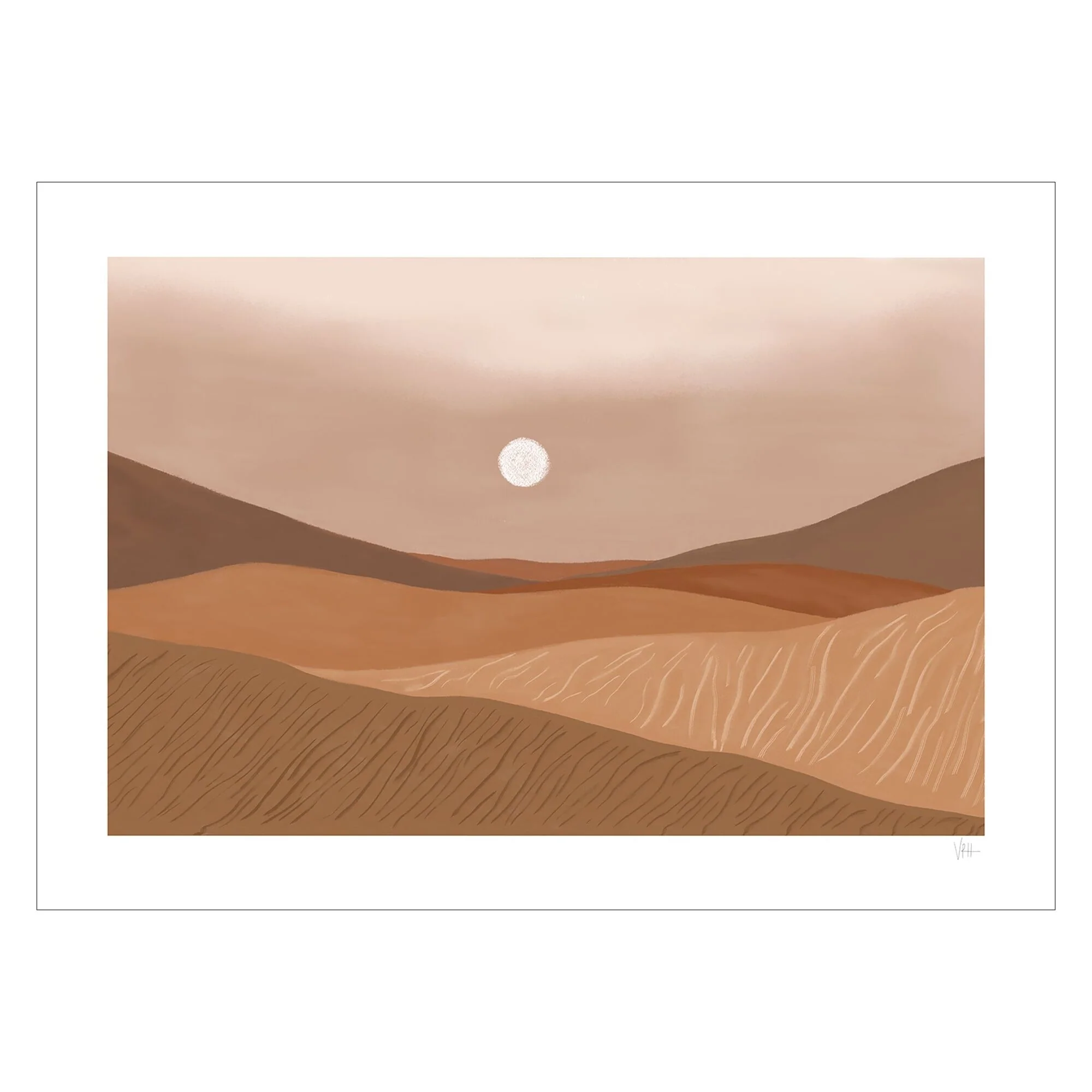 Violets Print House - Sunrise Desert - Image 2