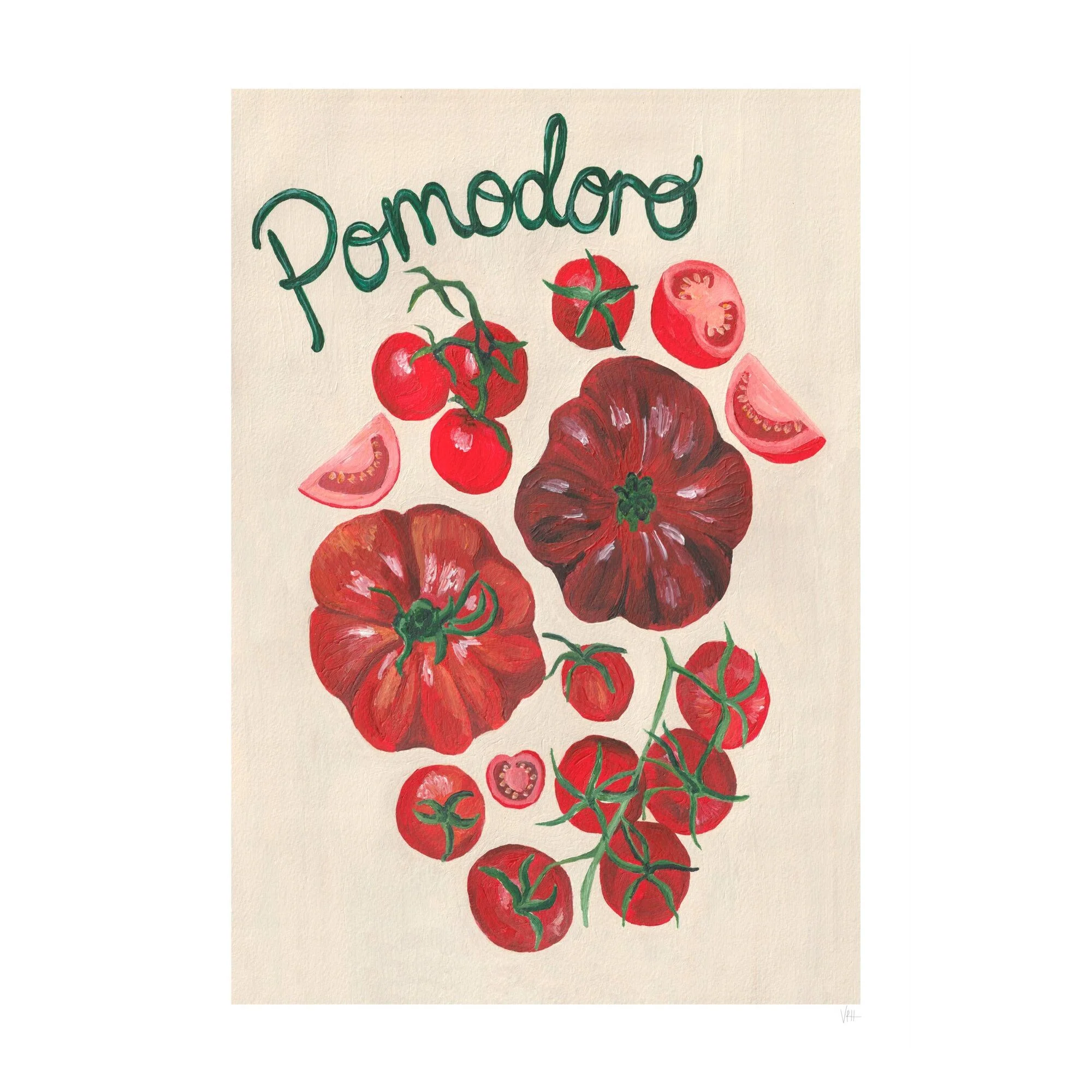 Violets Print House X Violet Print House - Pomodoro - Image 2