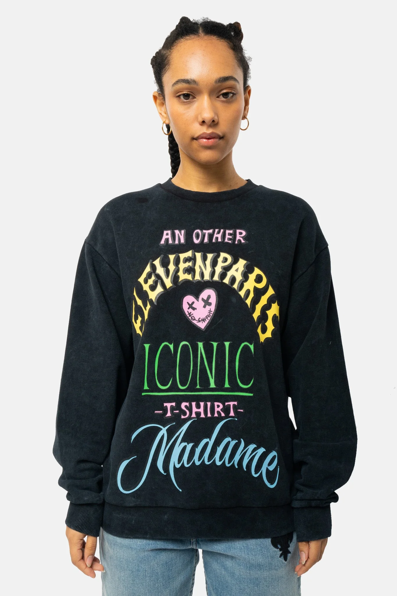 Sweat Pozuelo - Black Wash - Image 8