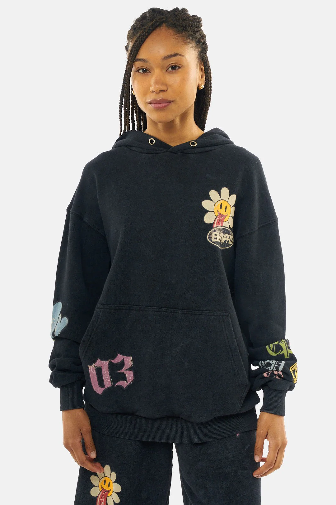 Sweat Priam - Black Wash - Image 4