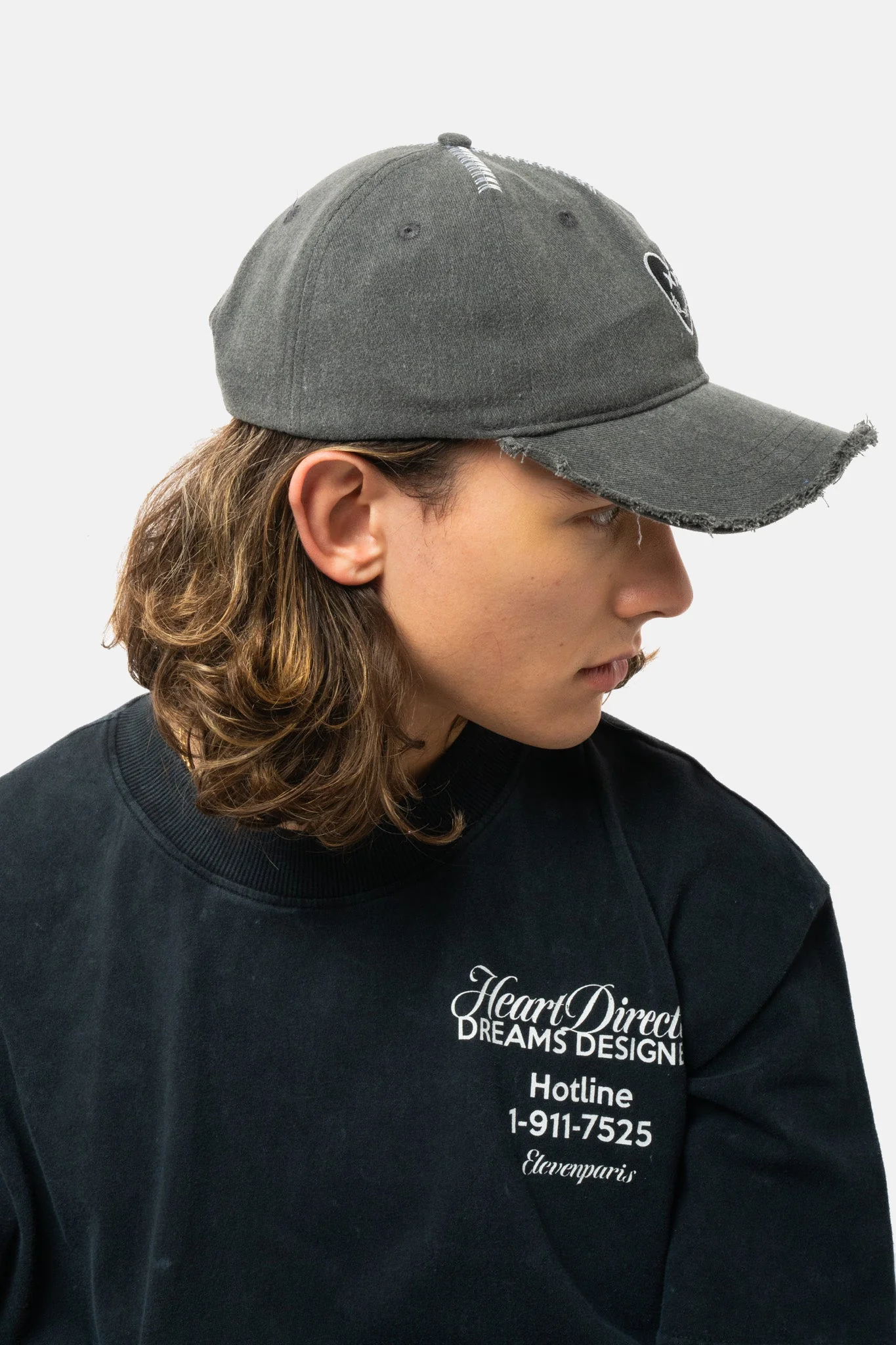 Casquette Pudding - Black Wash - Image 4