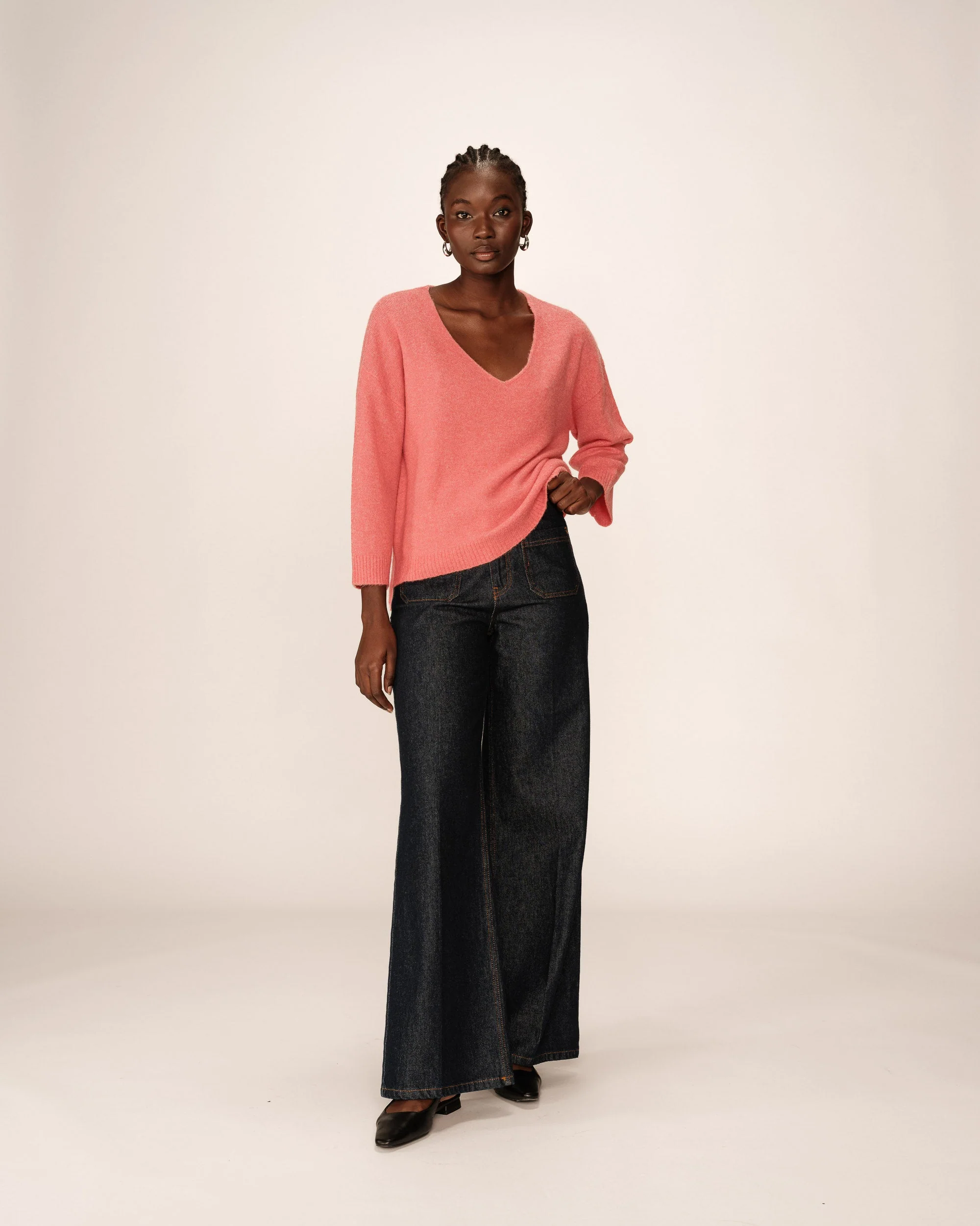 Pull Paltrow - Corail - Image 3