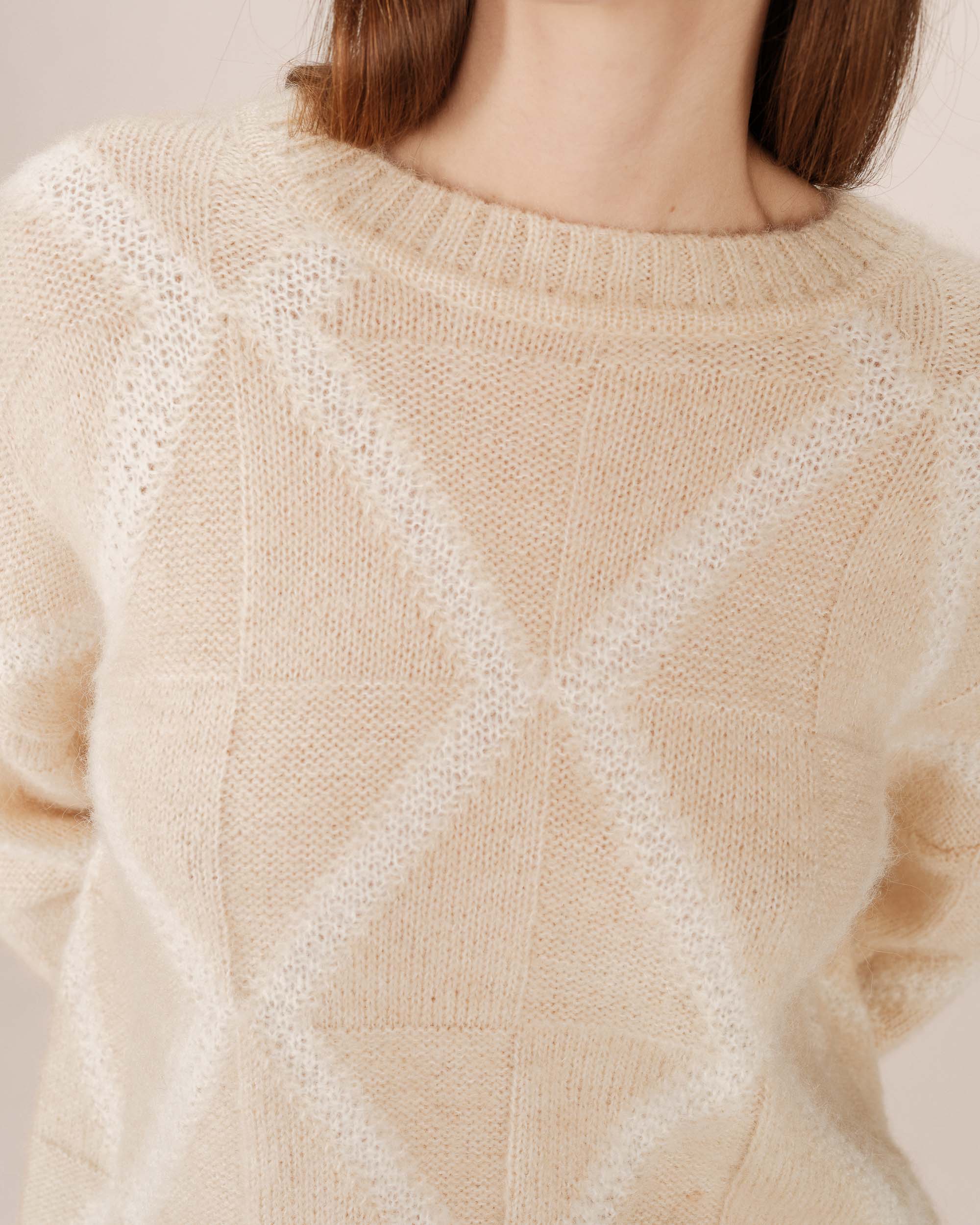 Pull À Motif Vanille Salinger - Image 2