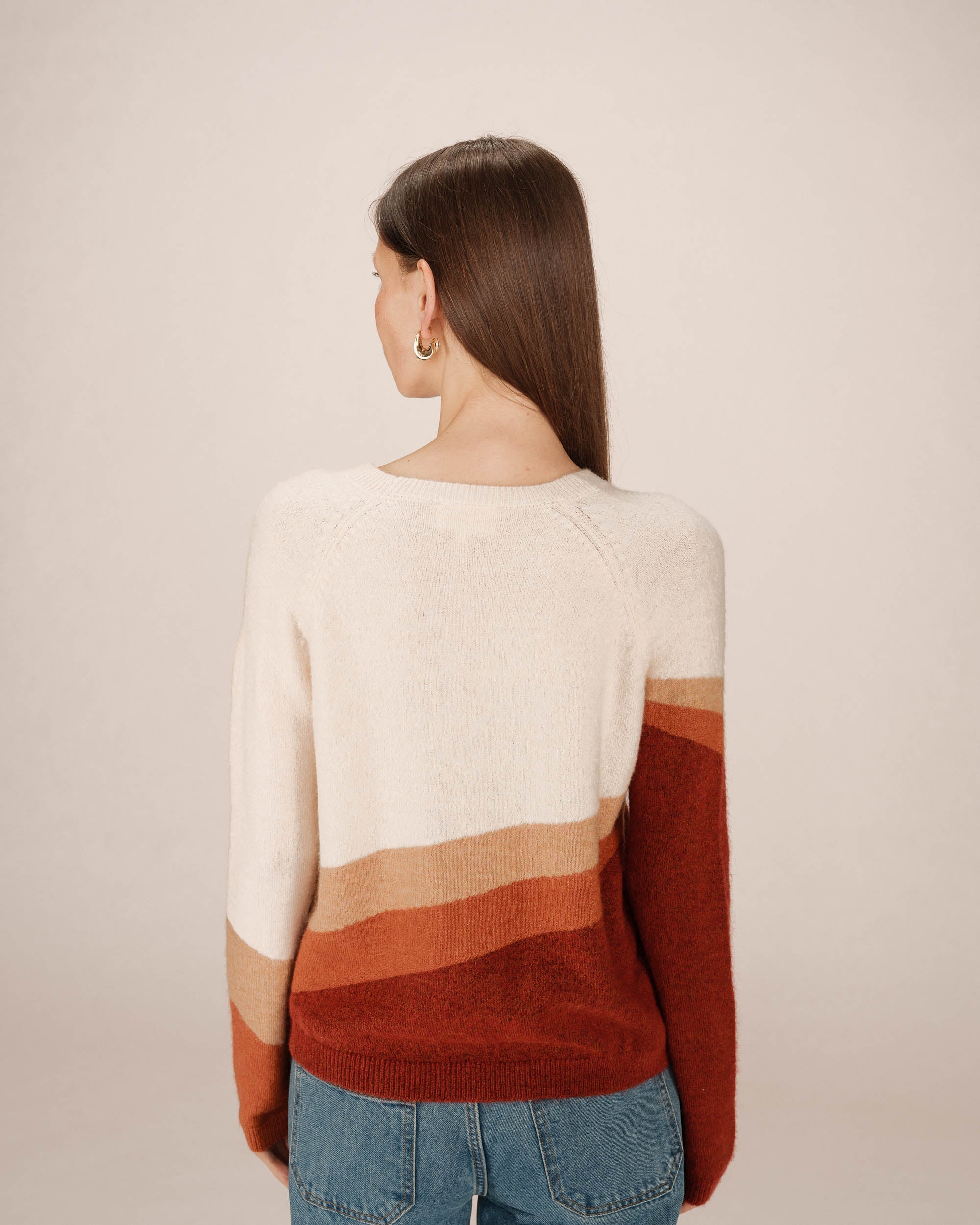 Pull À Motifs Vanille Sarandon - Image 5