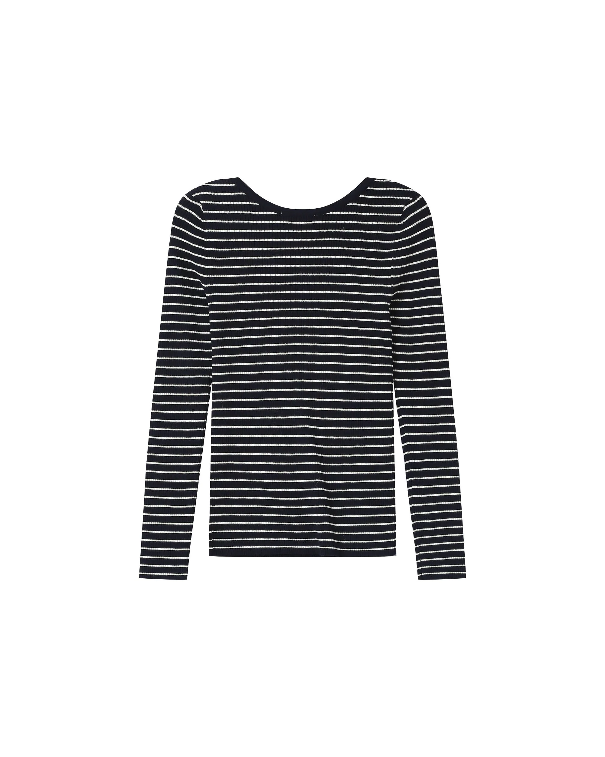 Pull A Rayures Marinières Marine Samedi - Image 7