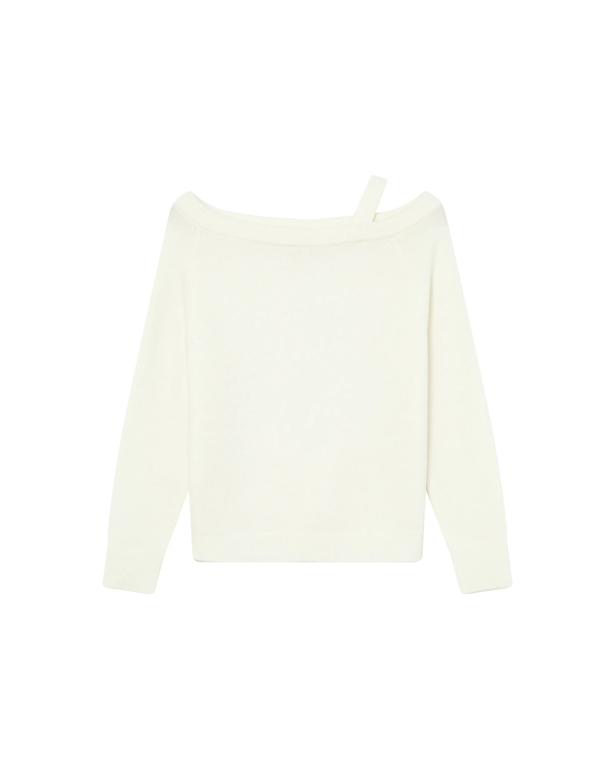 Pull Asymetrique Ivoire Samantha - Image 7