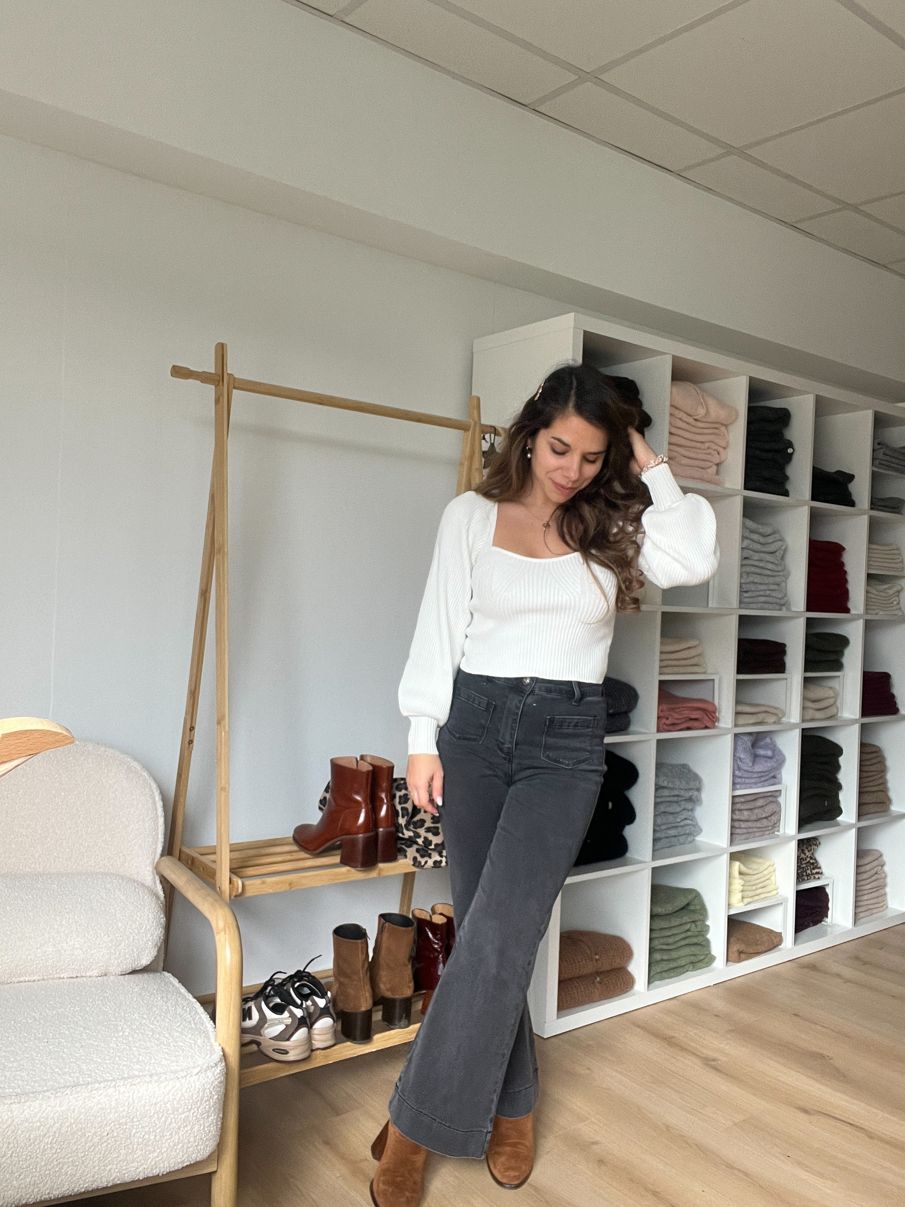 Pull Béryl Blanc - Image 3