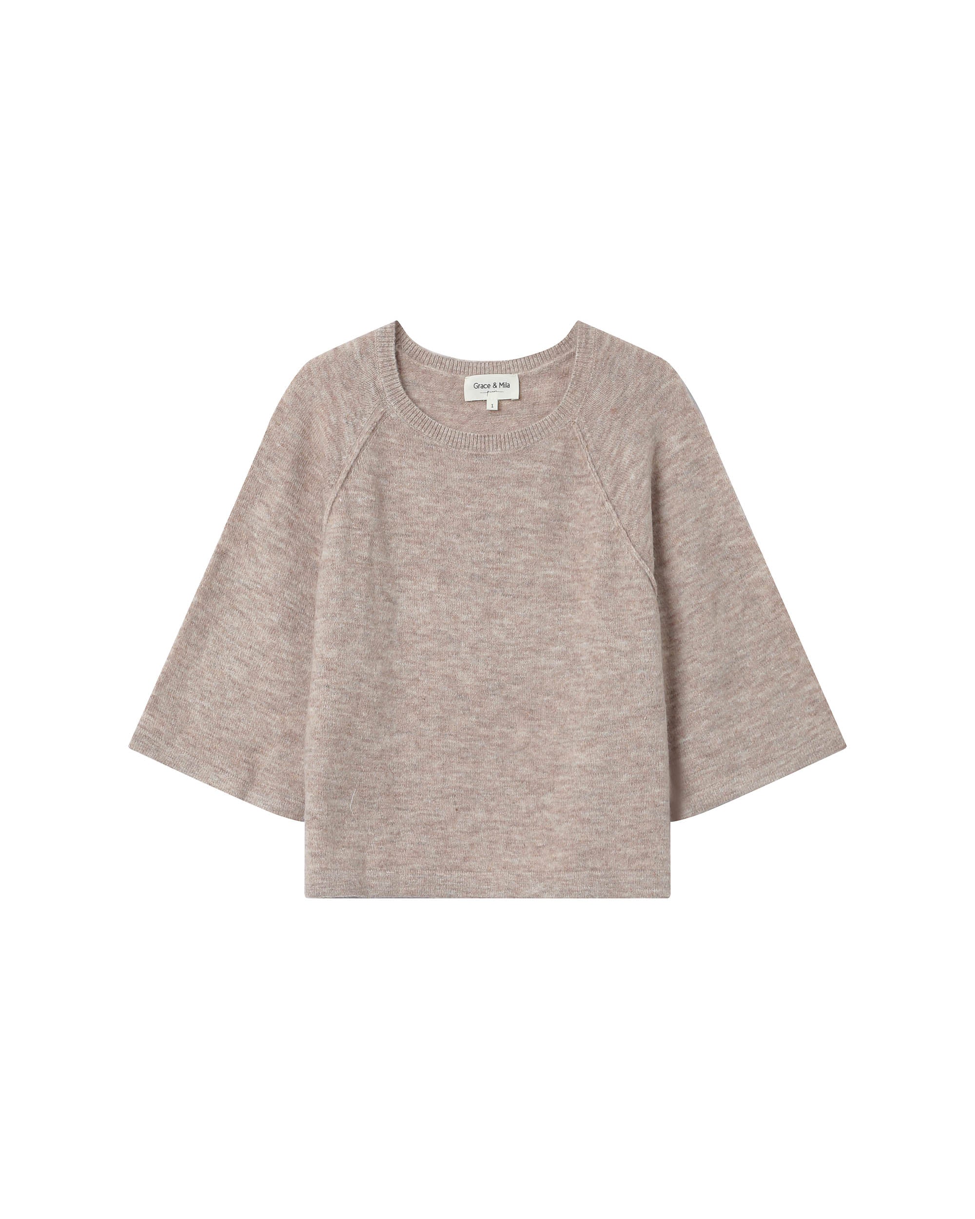 Pull Beige Rose Sam - Image 6
