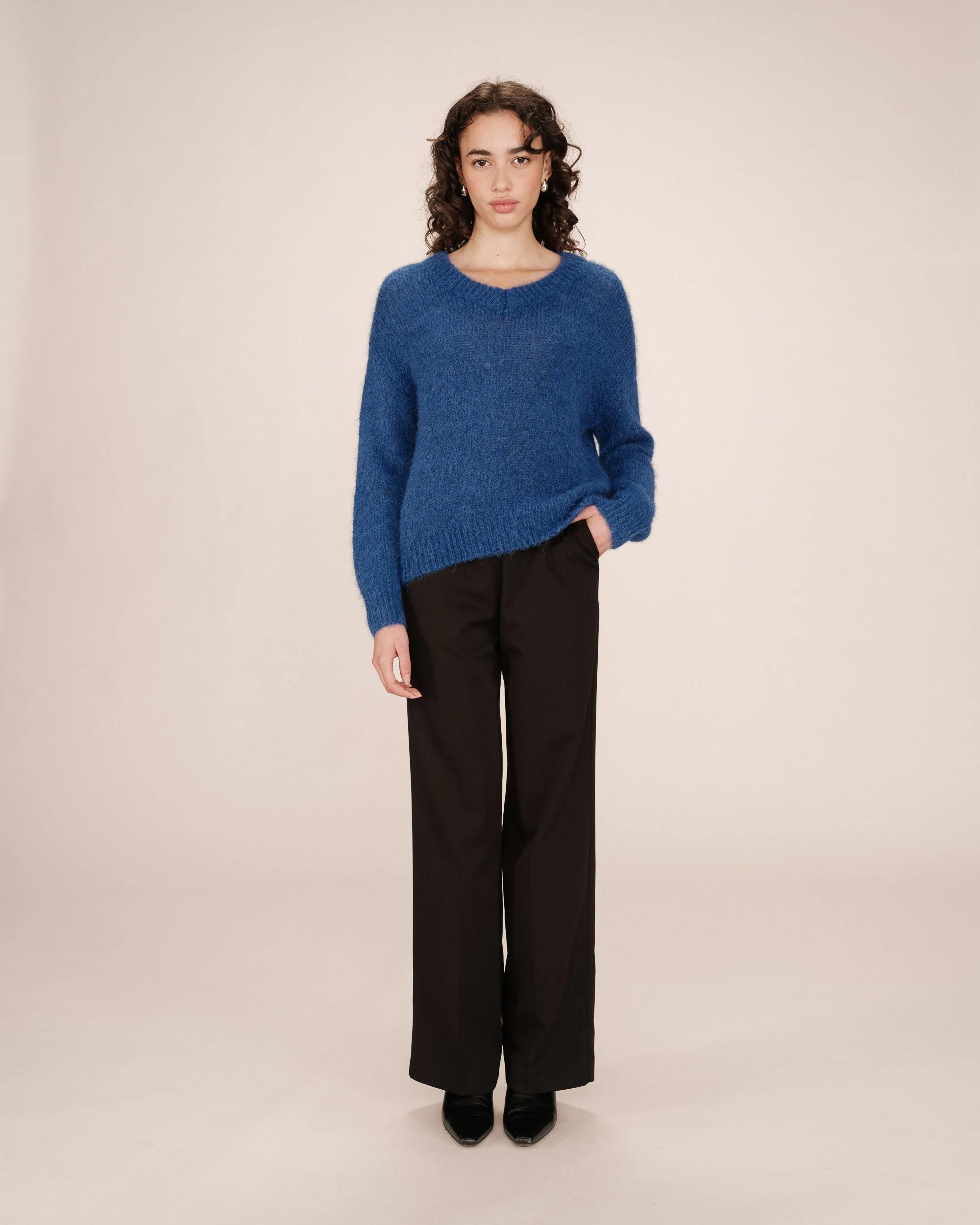 Pull Bleu Cobalt Sabado - Image 2