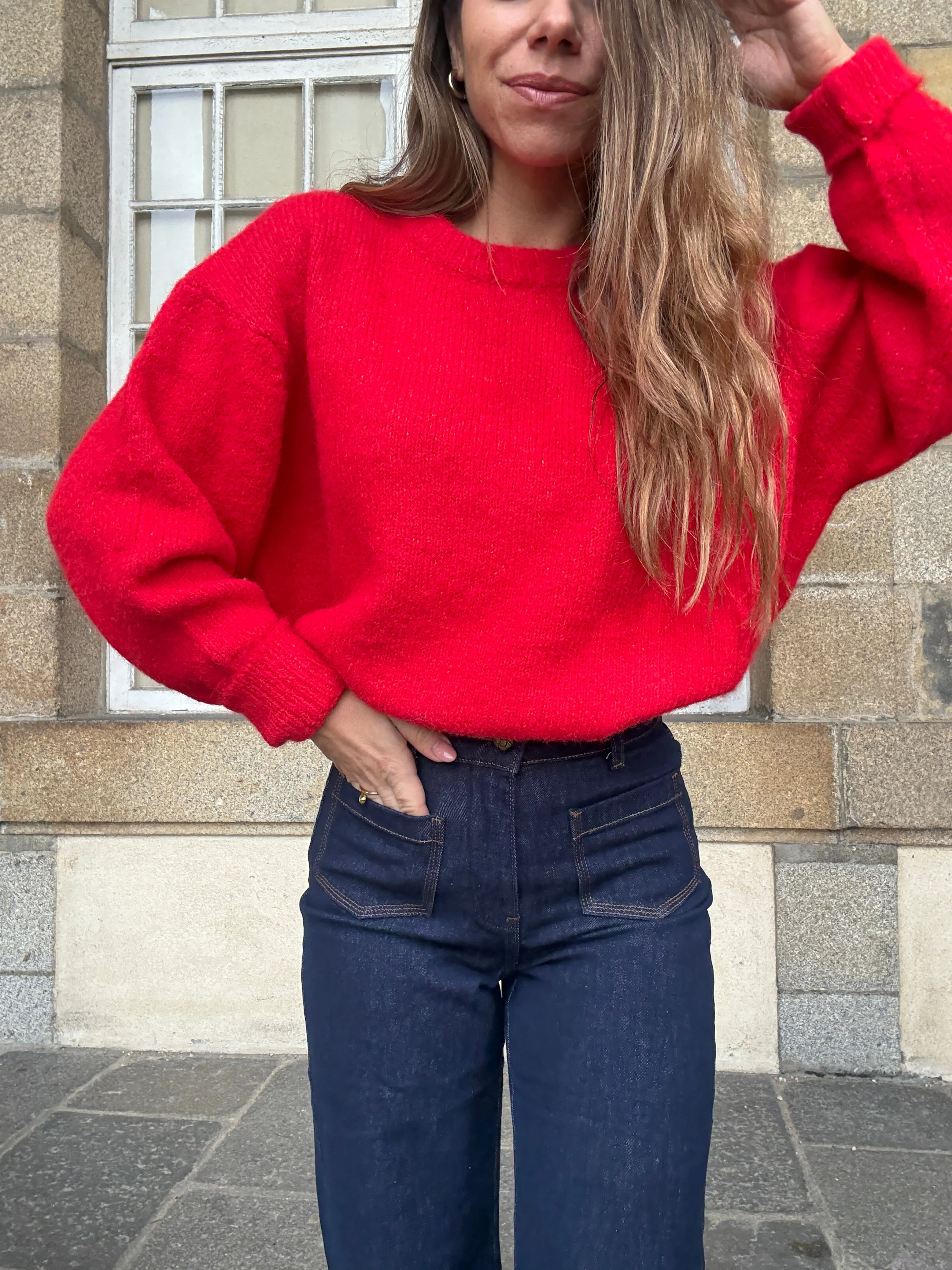 Pull Louise Rouge - Image 3