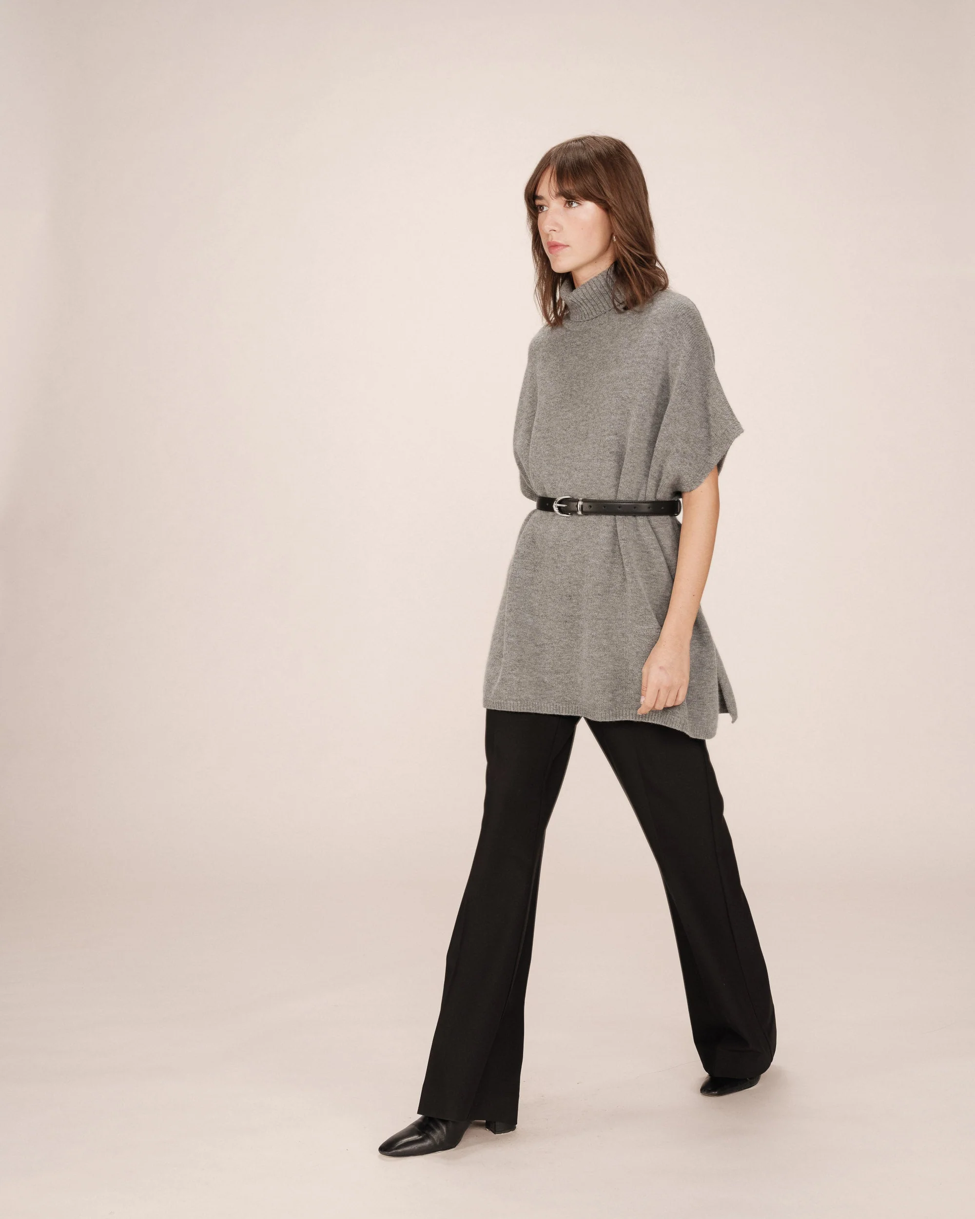 Pull Poncho Anthracite Saison - Image 4