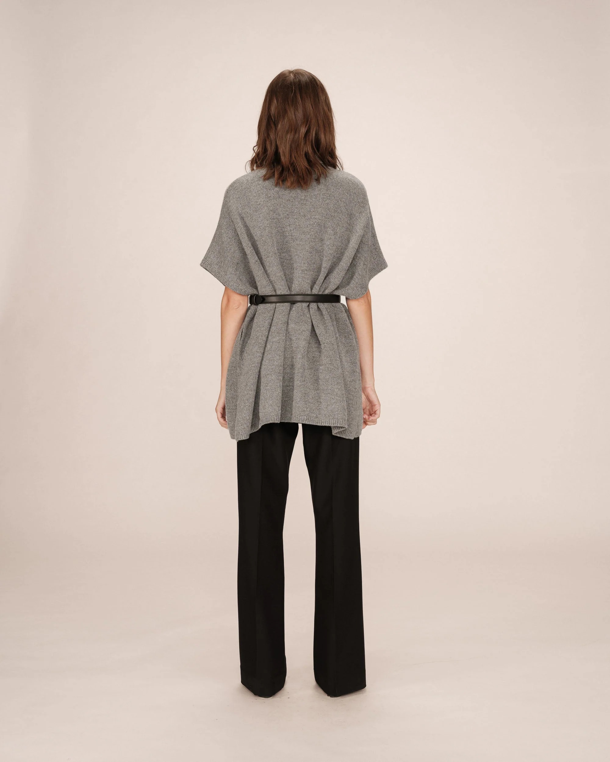 Pull Poncho Anthracite Saison - Image 5